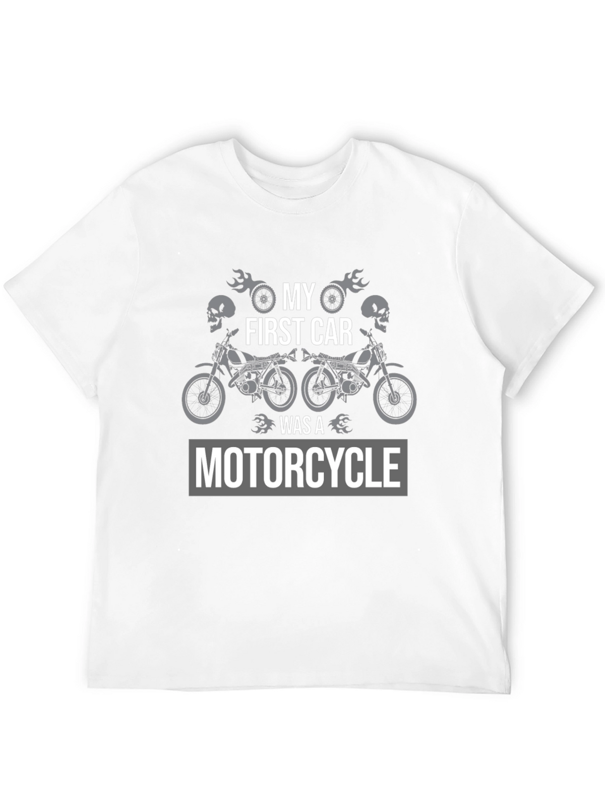 My First Car Motorcycle Graphic Tee