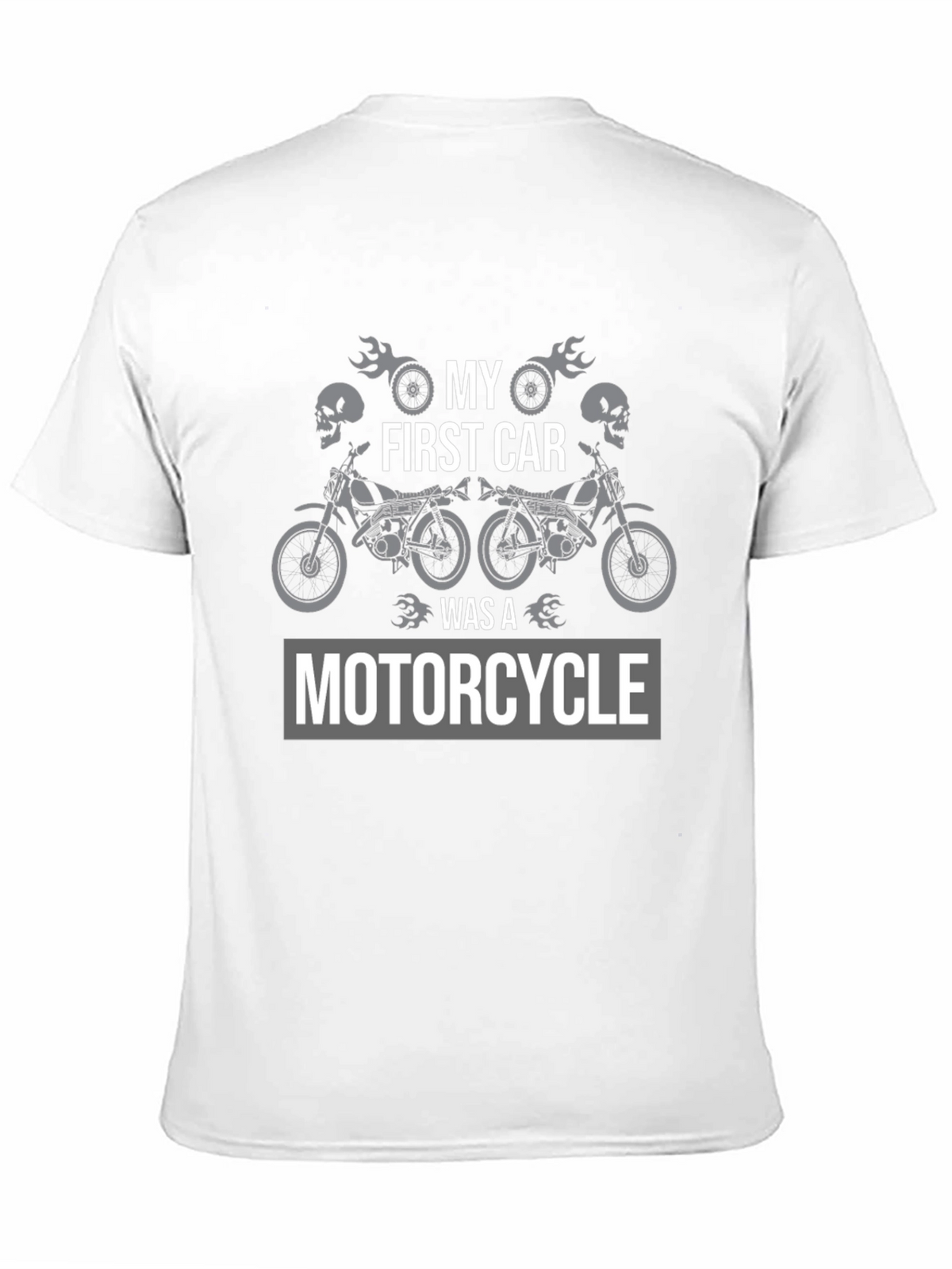 My First Car Motorcycle Graphic Tee