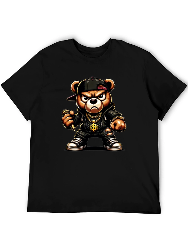 Rapper Bear Graphic Tee