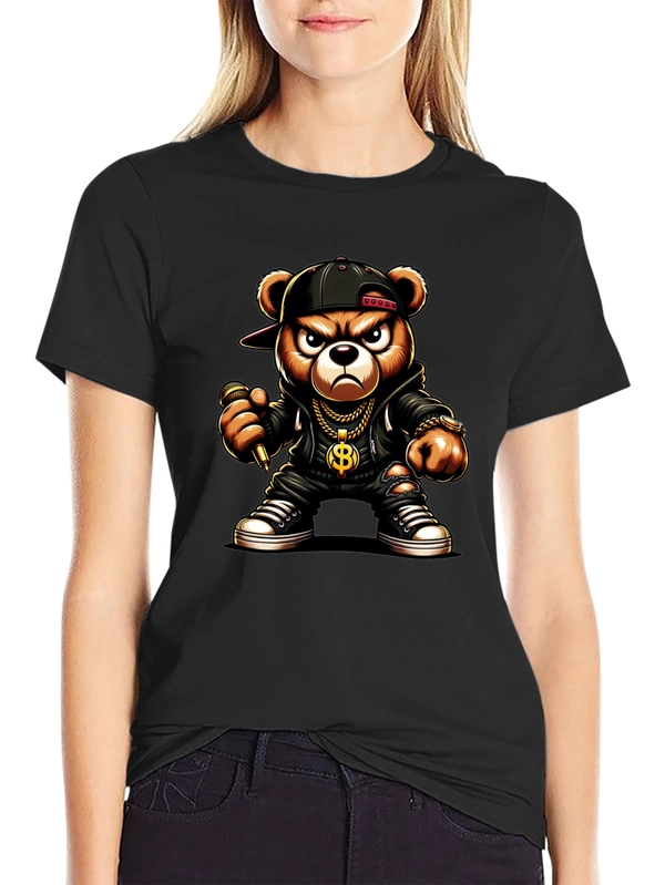 Rapper Bear Graphic Tee