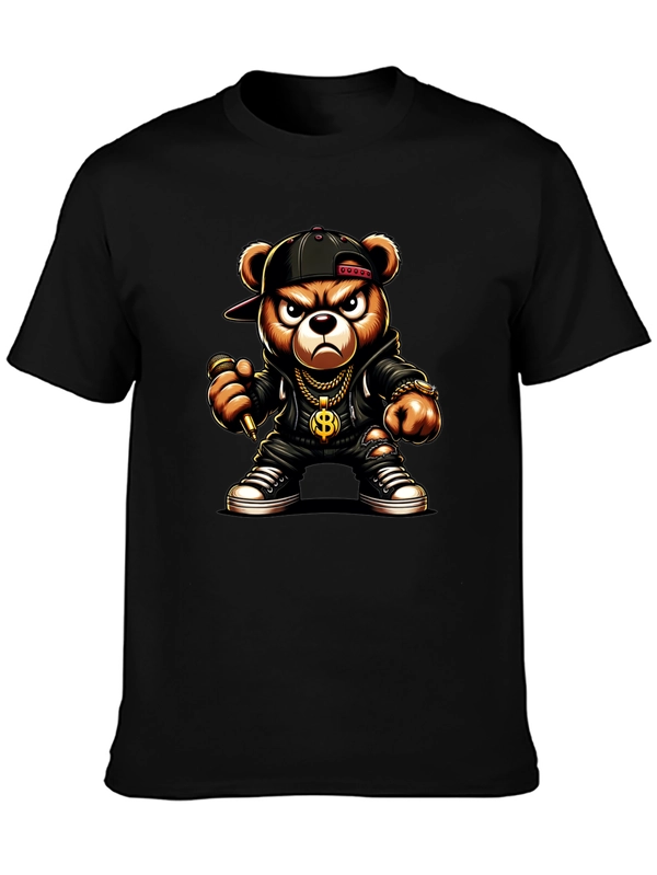 Rapper Bear Graphic Tee