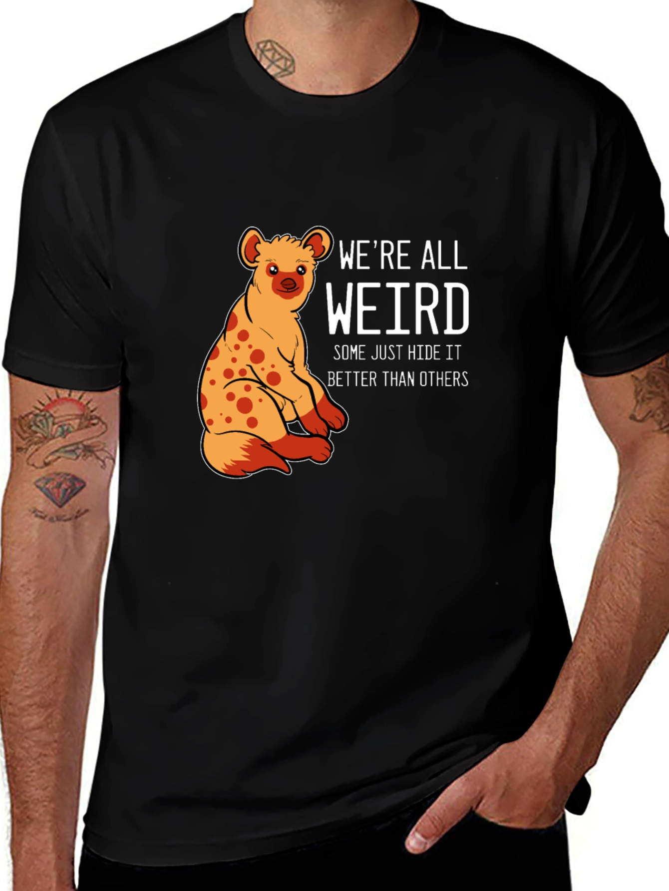 Were All Weird Hyena Graphic Tee