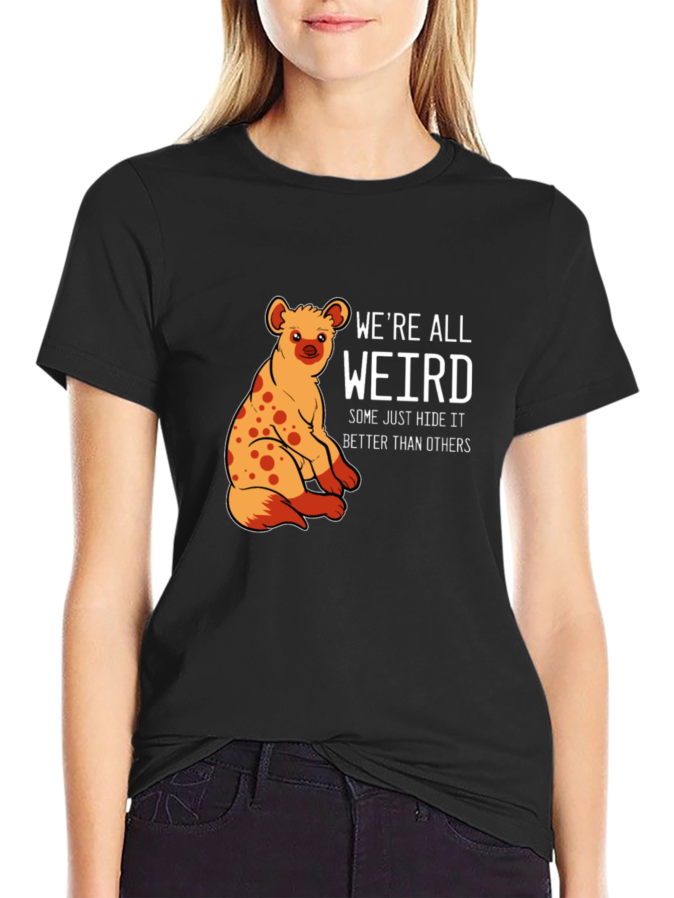 Were All Weird Hyena Graphic Tee