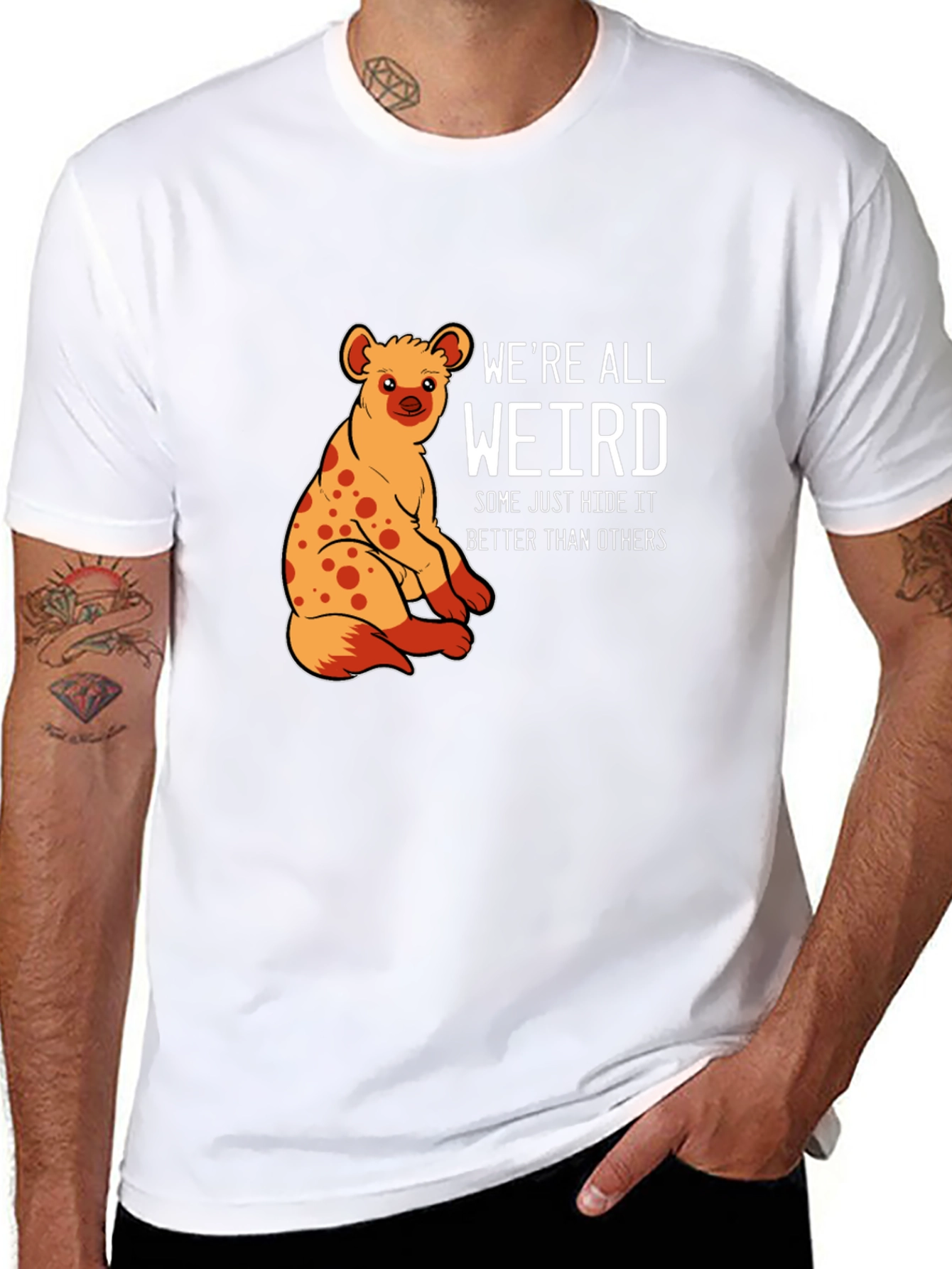 Were All Weird Hyena Graphic Tee