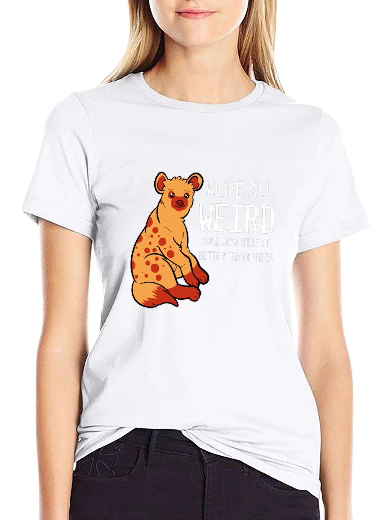 Were All Weird Hyena Graphic Tee