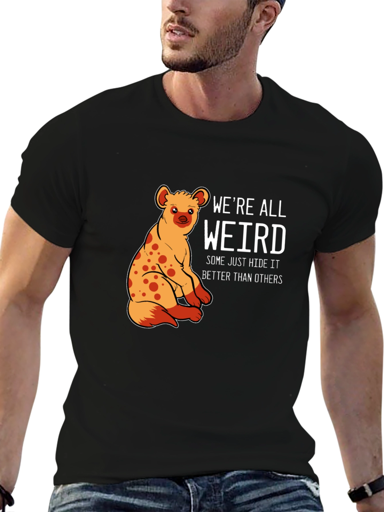 Were All Weird Hyena Graphic Tee