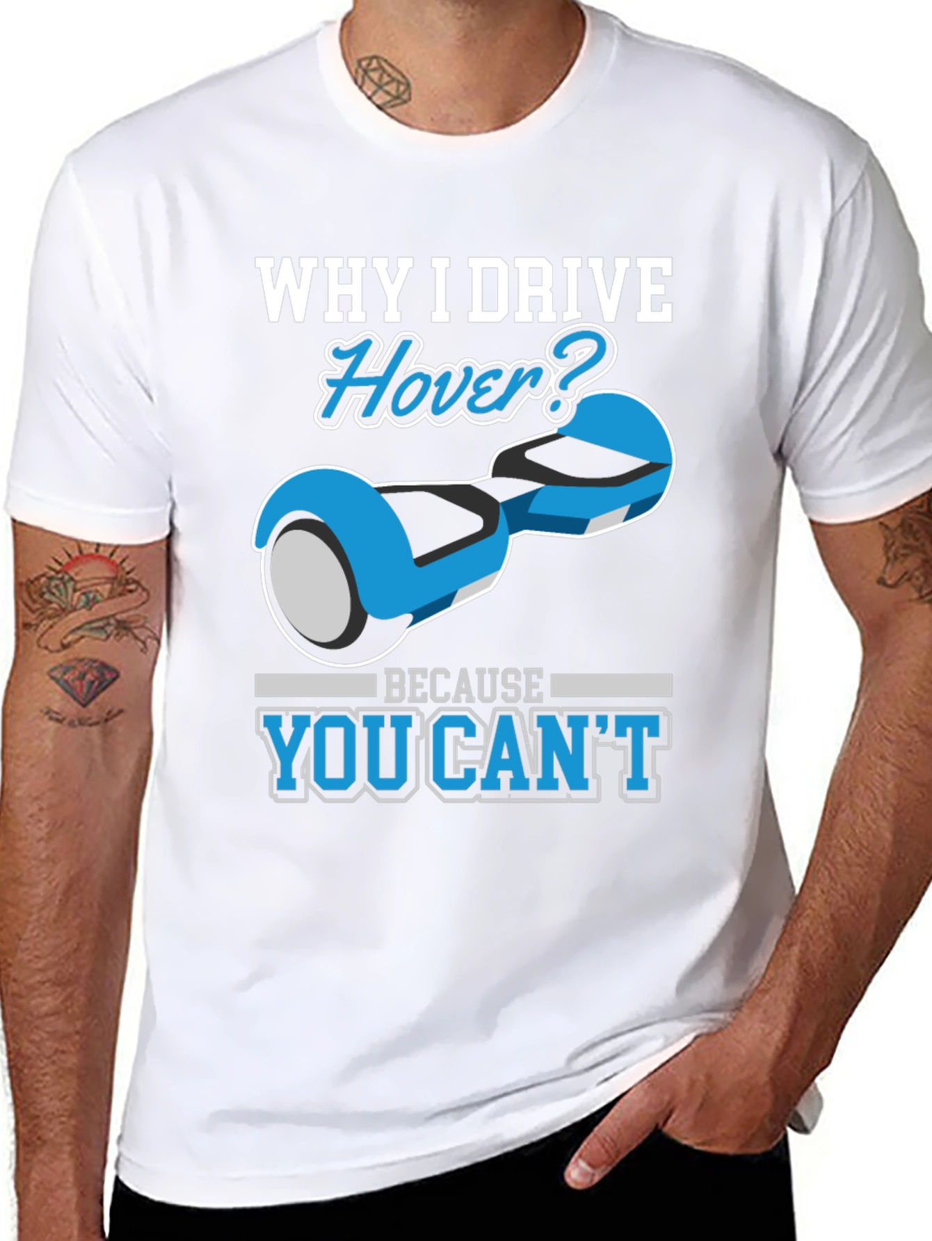 Why I Drive Hover T-Shirt - Funny Gift