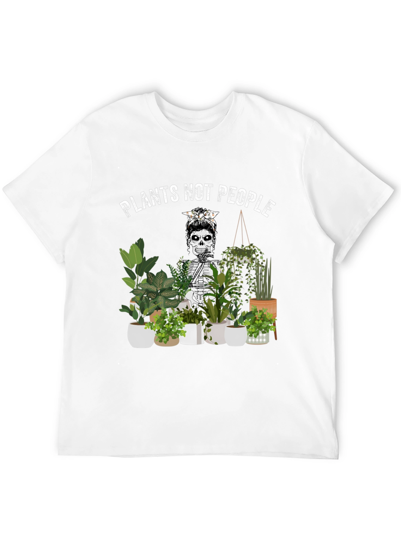 Plants Not People Graphic T-Shirt