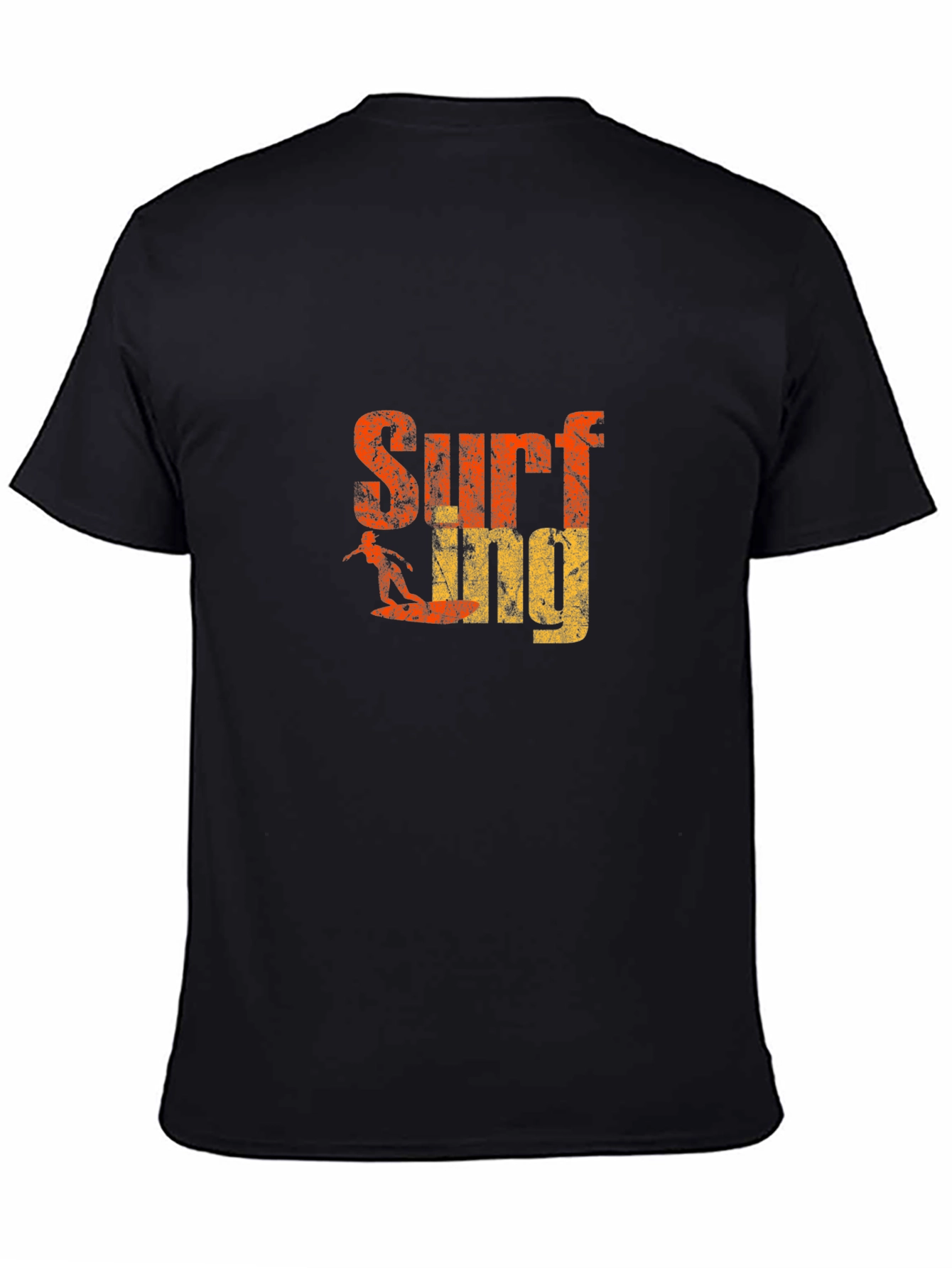 Surfs Up Graphic Tee - Black T-Shirt