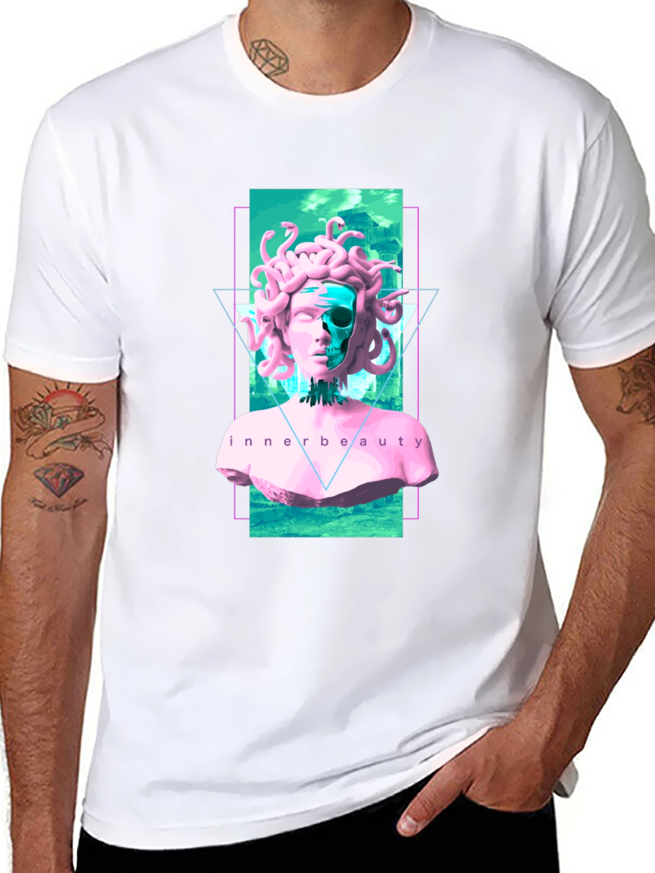Medusa Inner Beauty Graphic T-Shirt