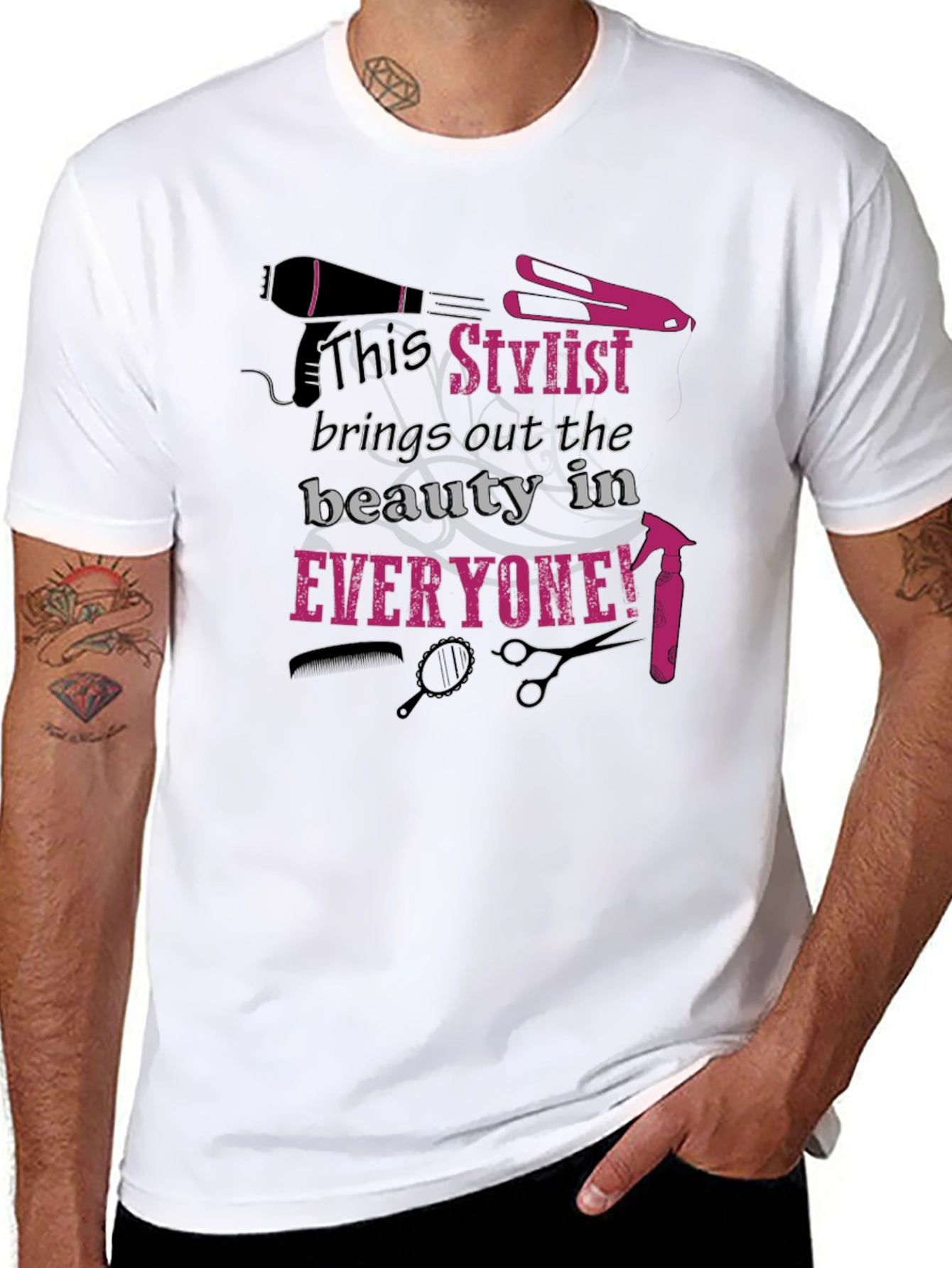 Stylist Graphic T-Shirt - Beauty in Everyone