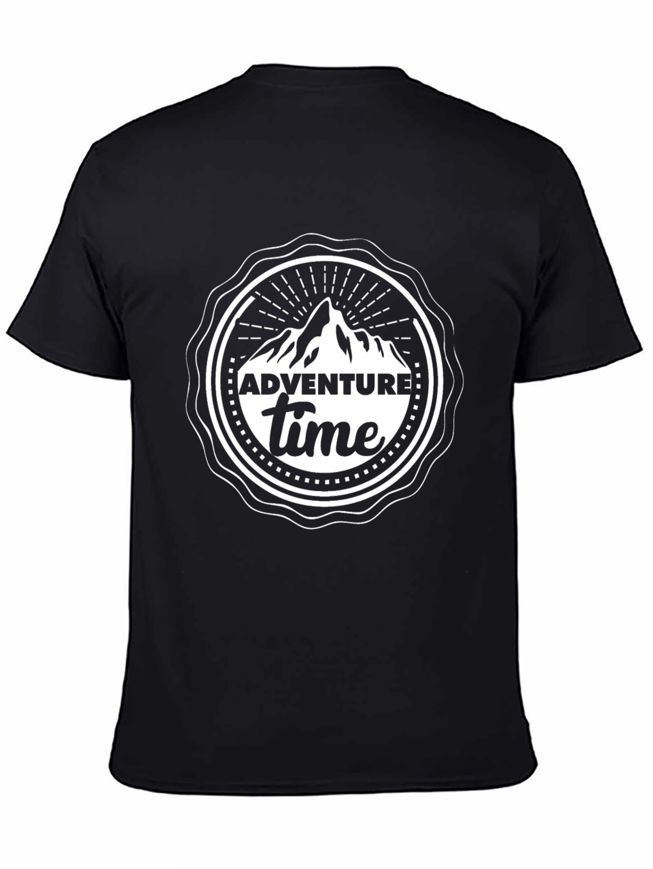 Adventure Time Graphic Tee - Black