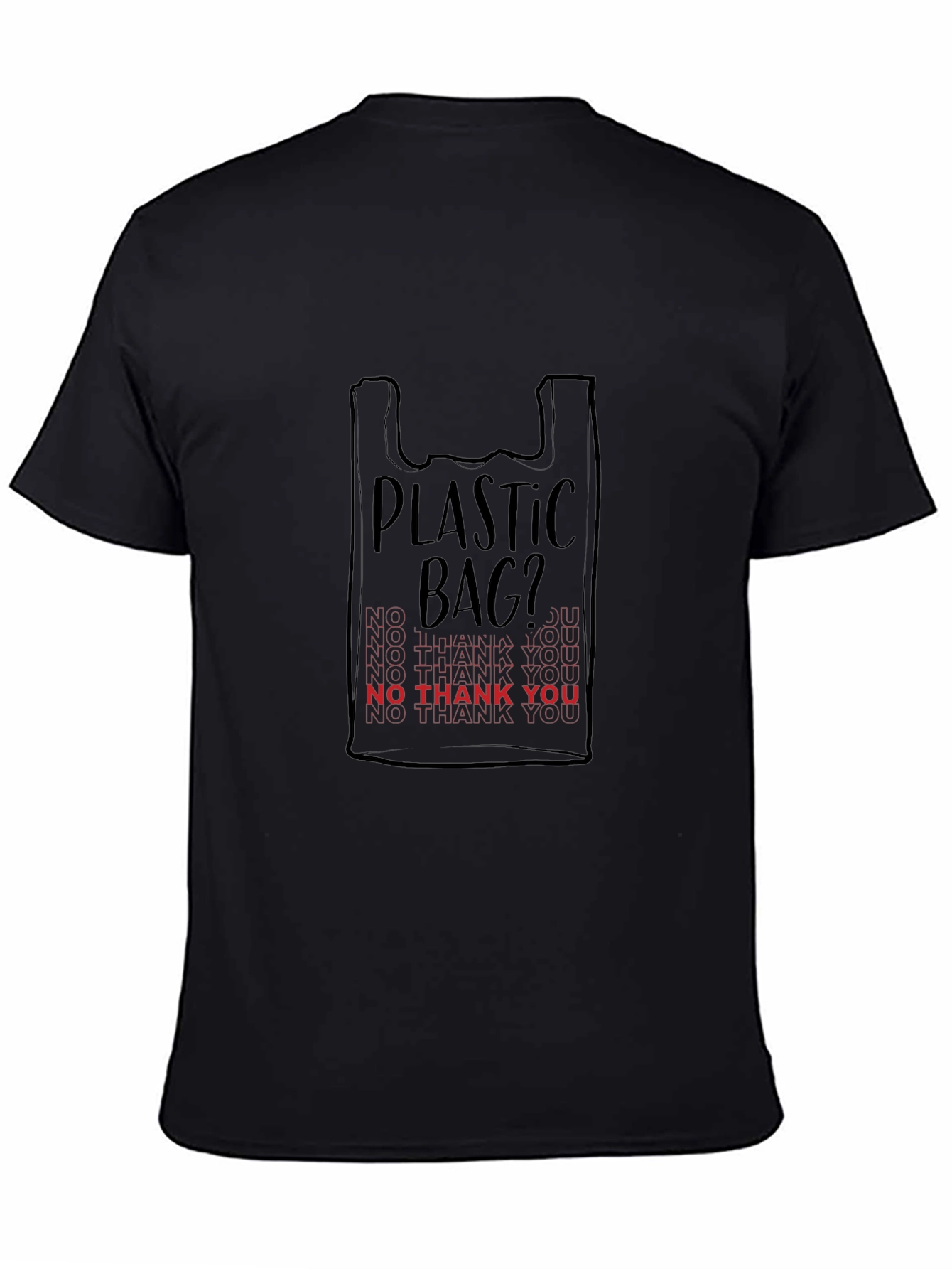 Plastic Bag? Graphic Tee - No Thank You