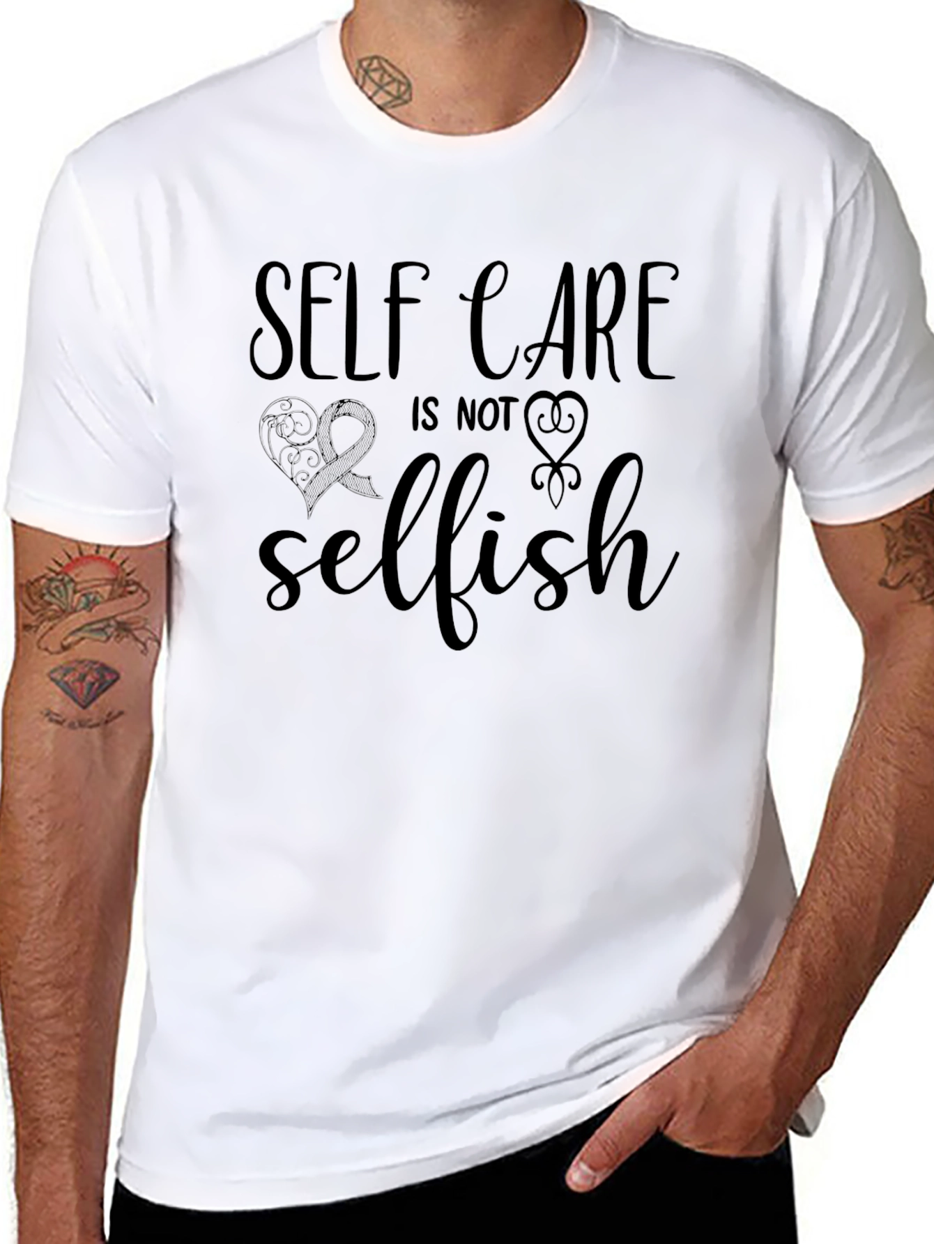 Self Care is Not Selfish Graphic T-Shirt