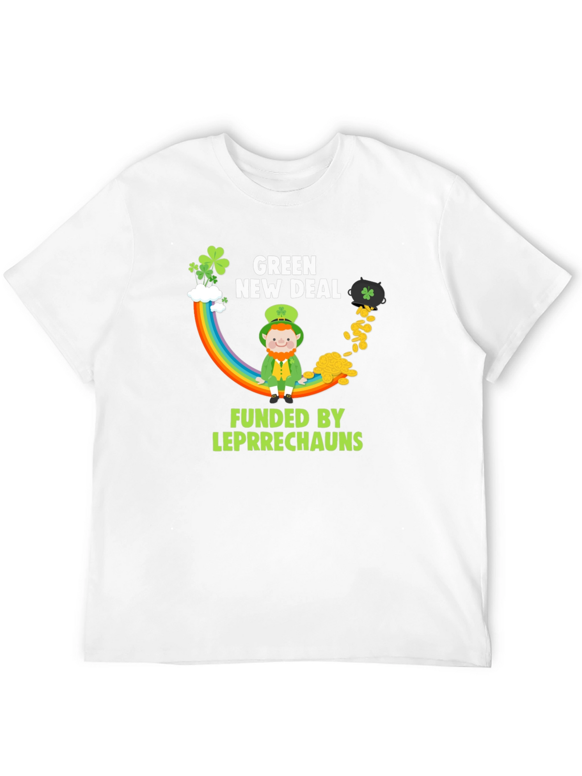 Green New Deal Leprechaun T-Shirt