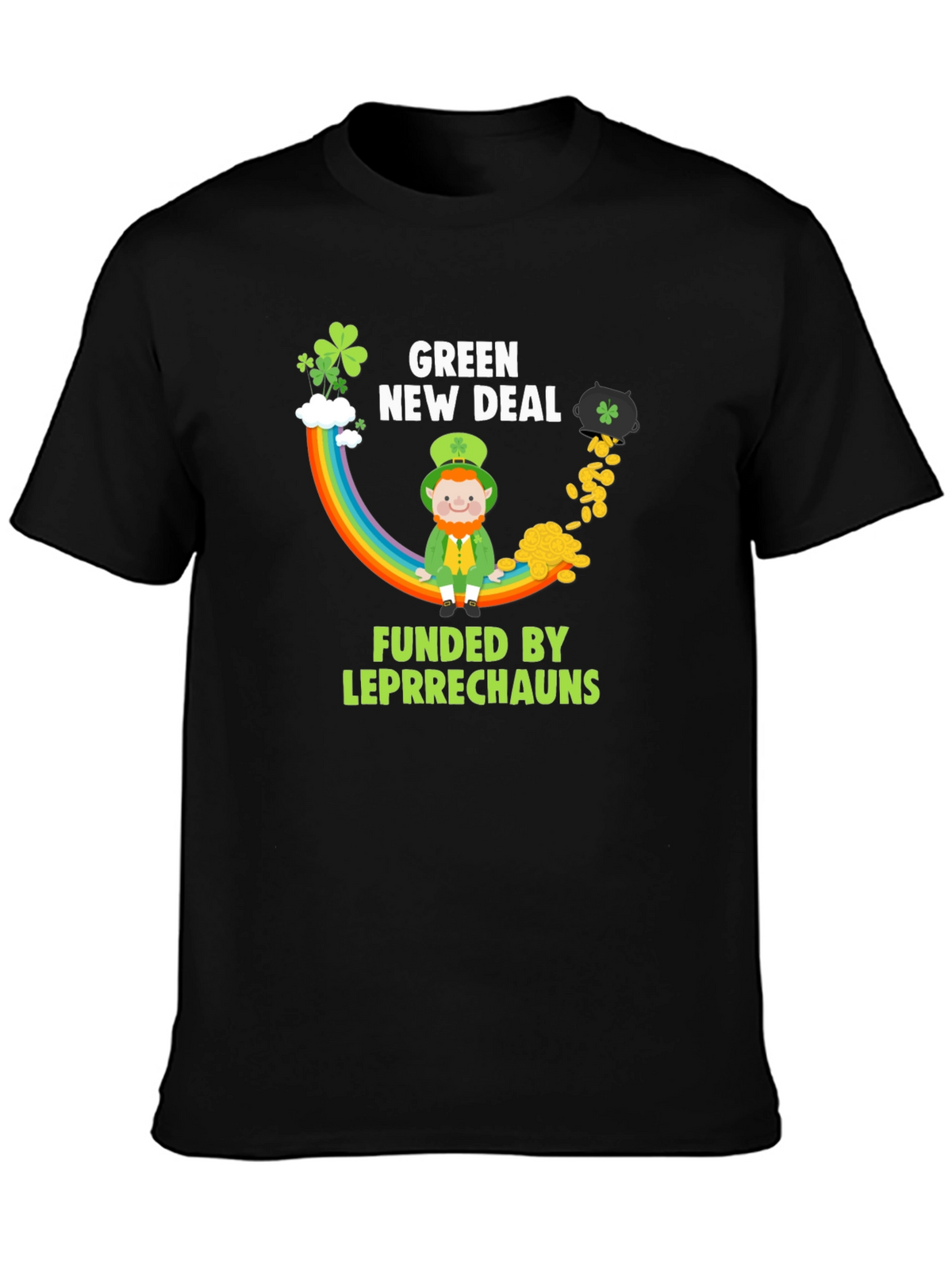 Green New Deal Leprechaun T-Shirt
