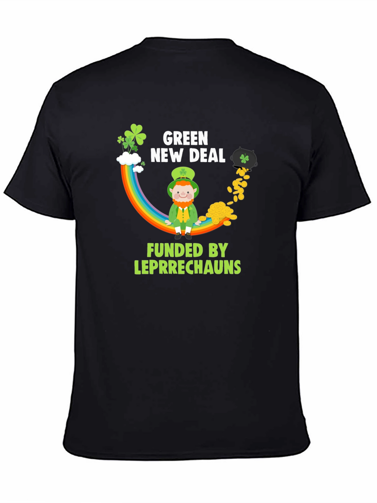 Green New Deal Leprechaun T-Shirt