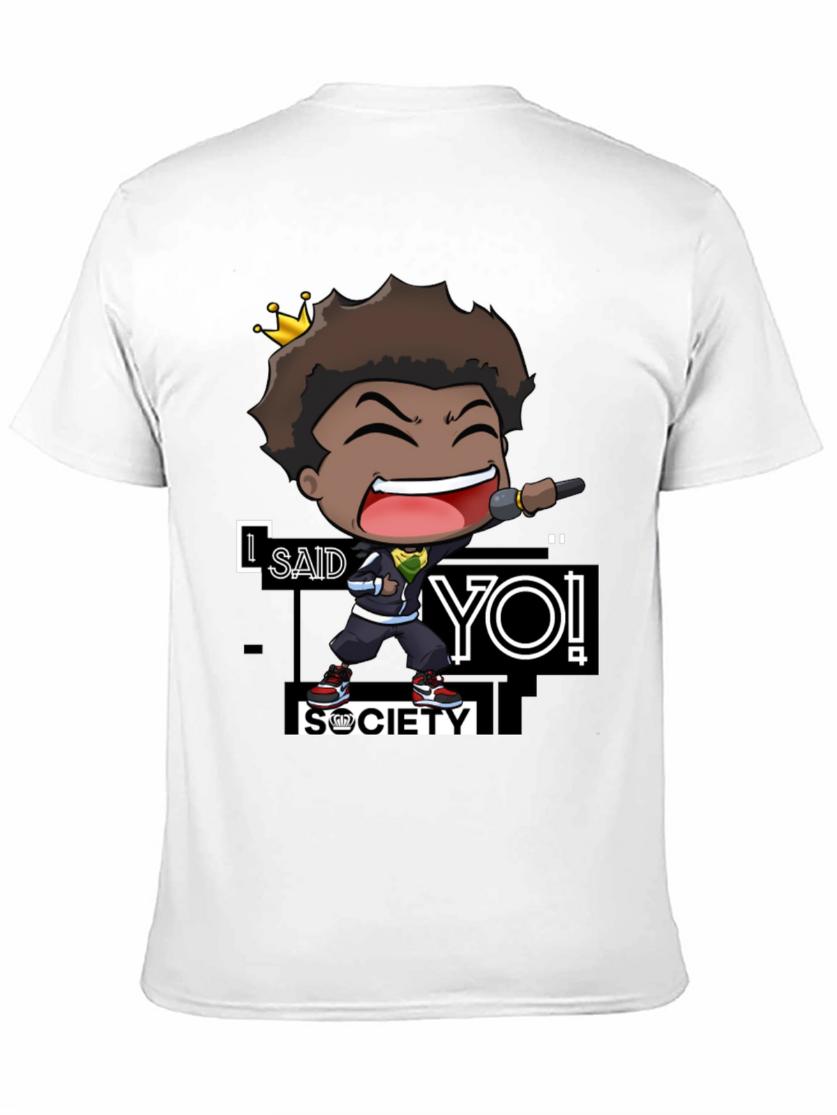I Said Yo! Society T-Shirt - Black