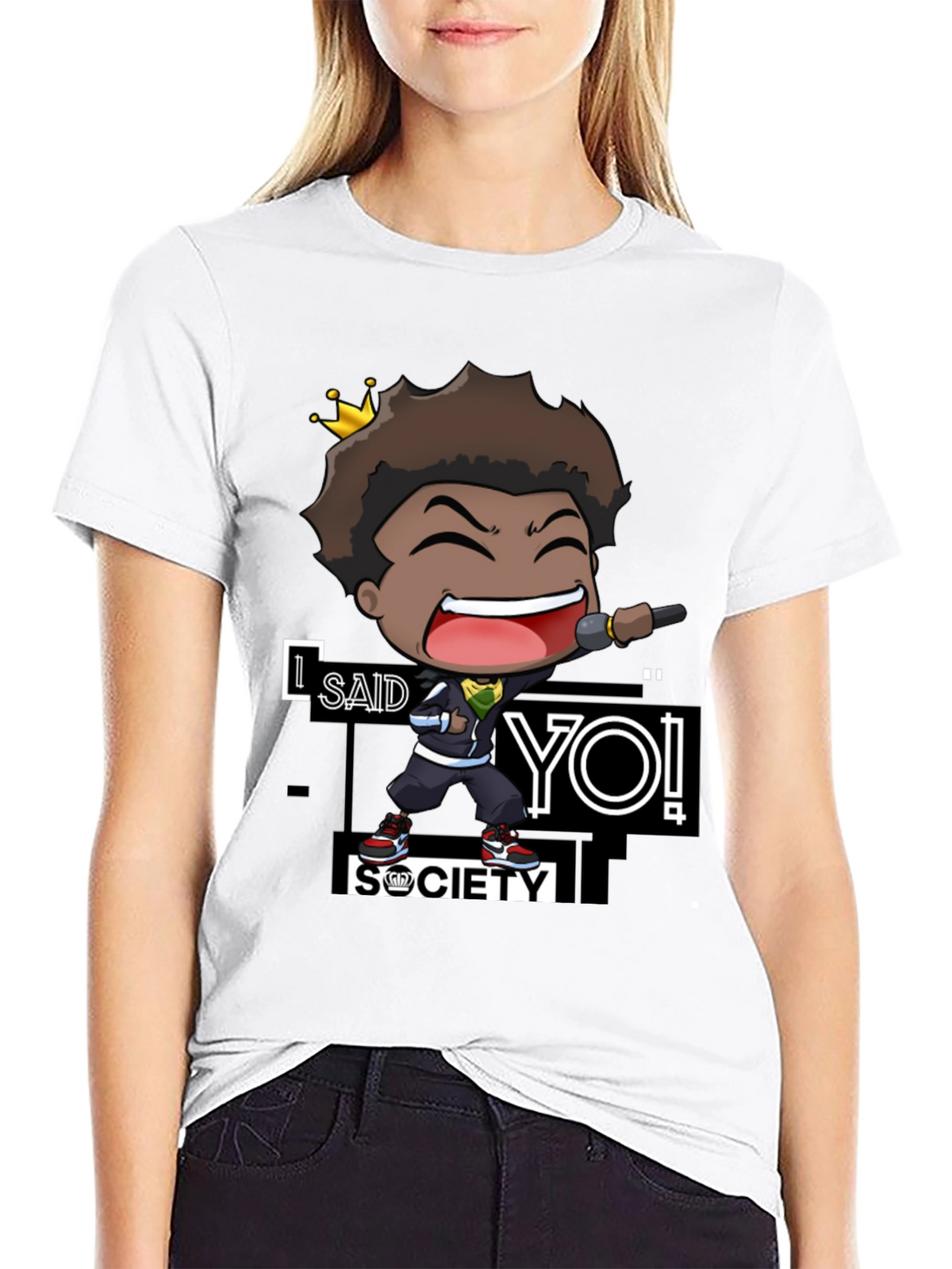 I Said Yo! Society T-Shirt - Black