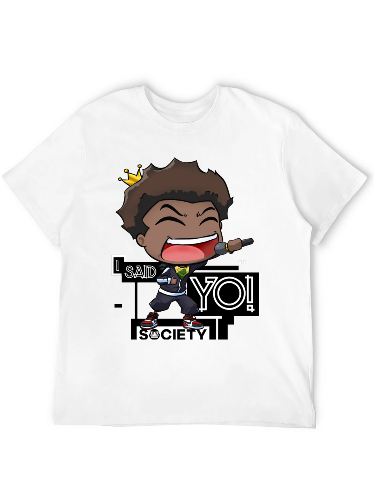 I Said Yo! Society T-Shirt - Black