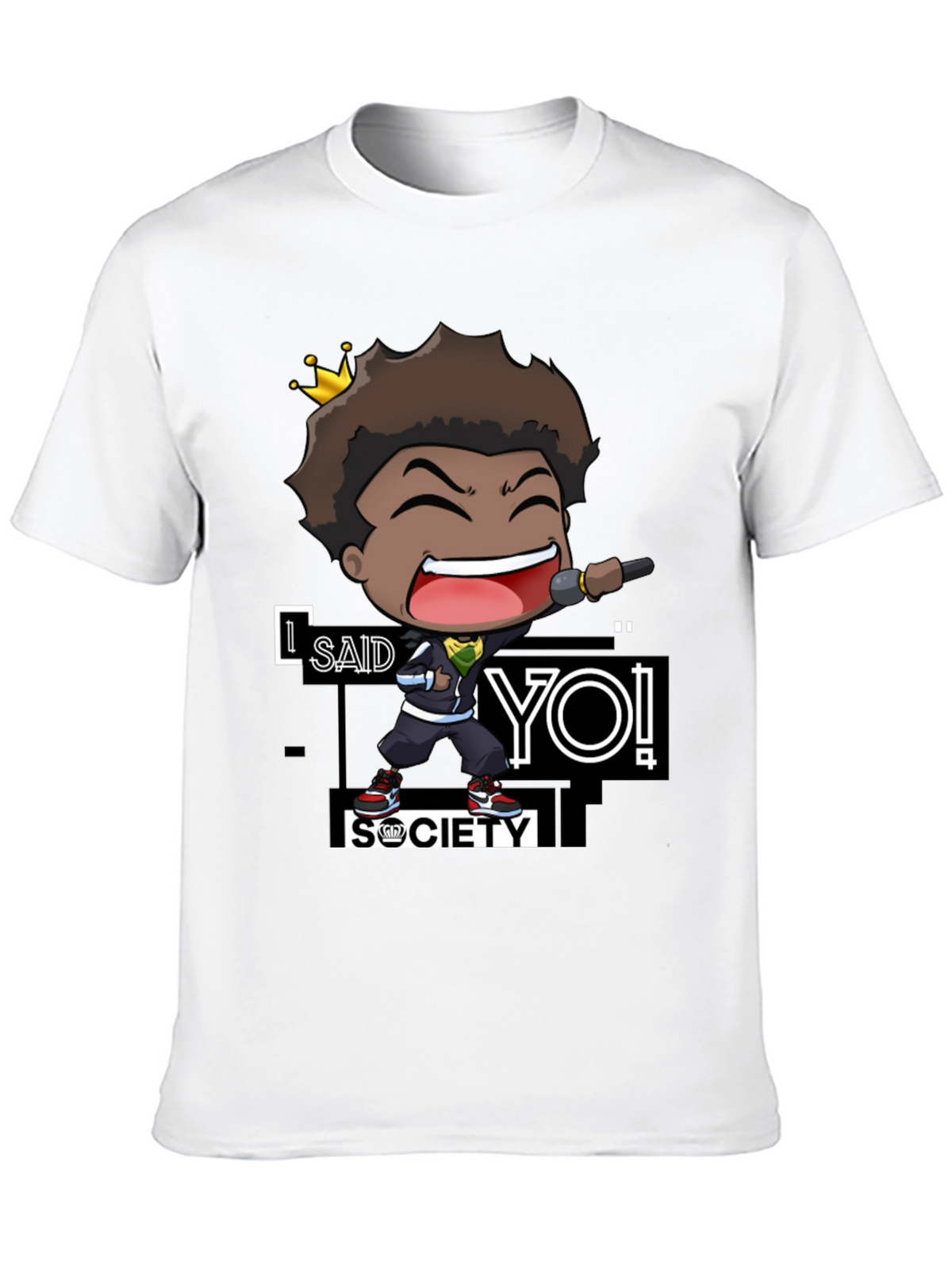 I Said Yo! Society T-Shirt - Black