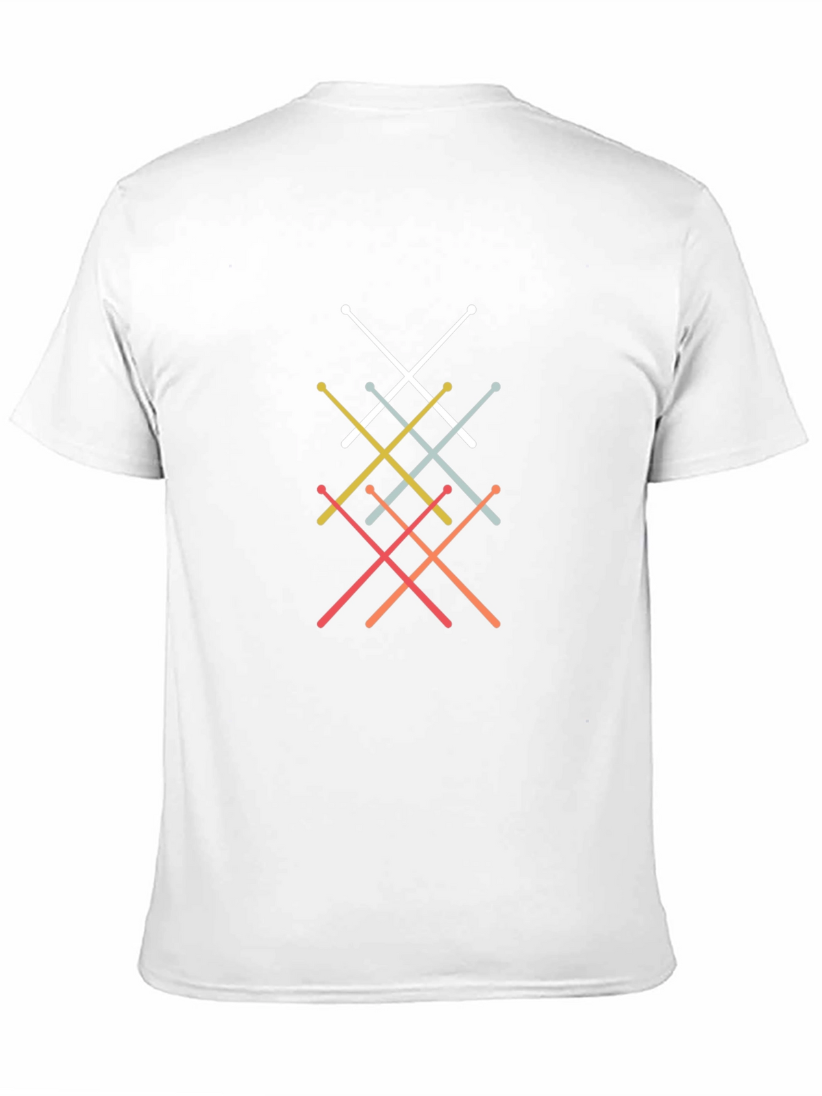 Drumstick Tee: Retro Percussionist T-Shirt