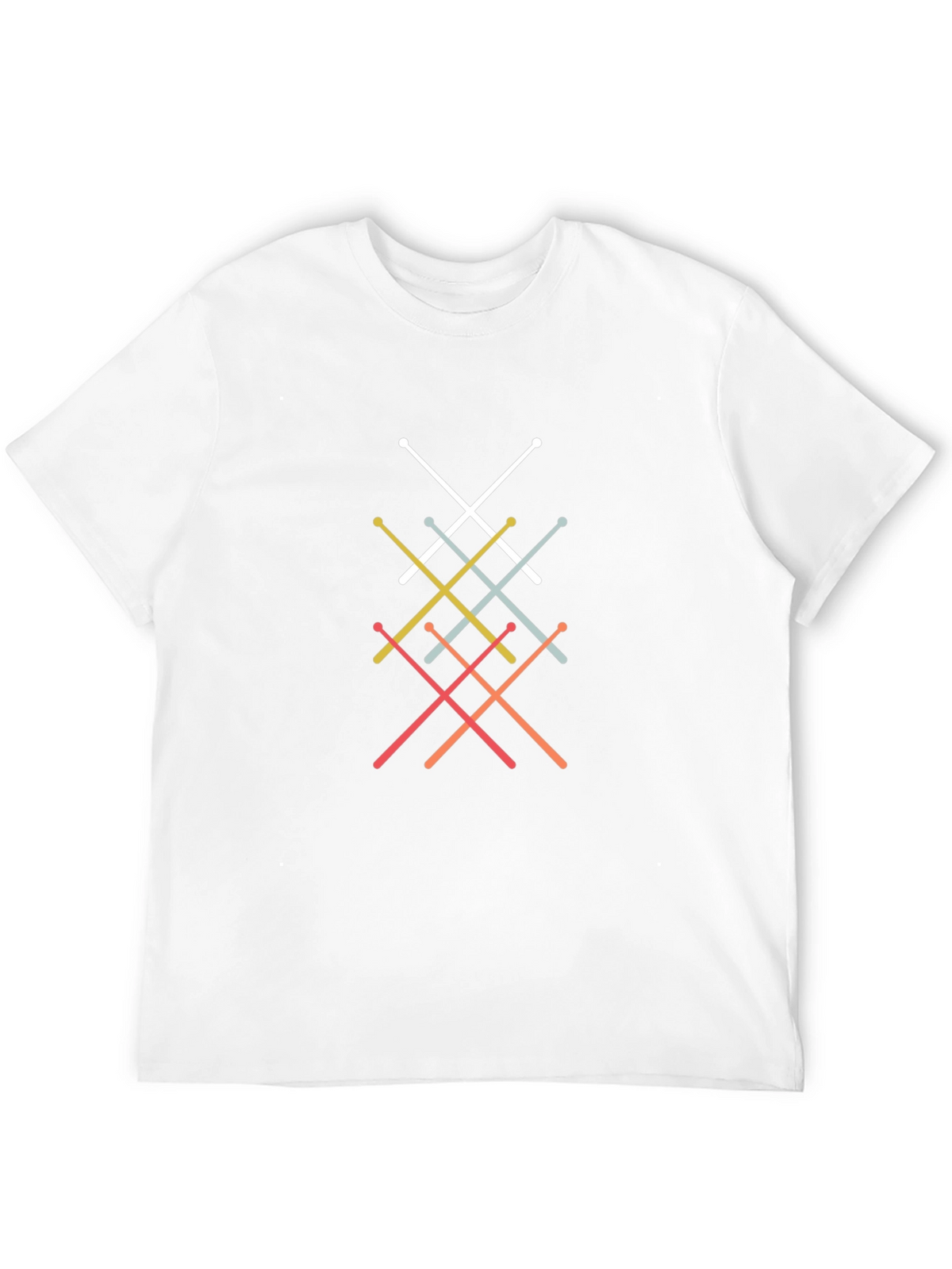 Drumstick Tee: Retro Percussionist T-Shirt
