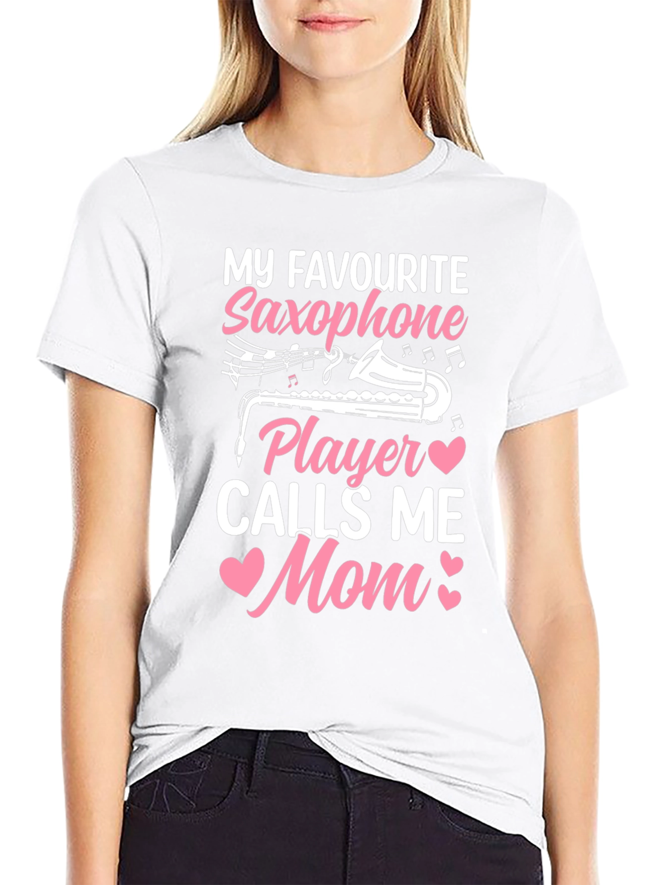 Saxophone Player Mom T-Shirt