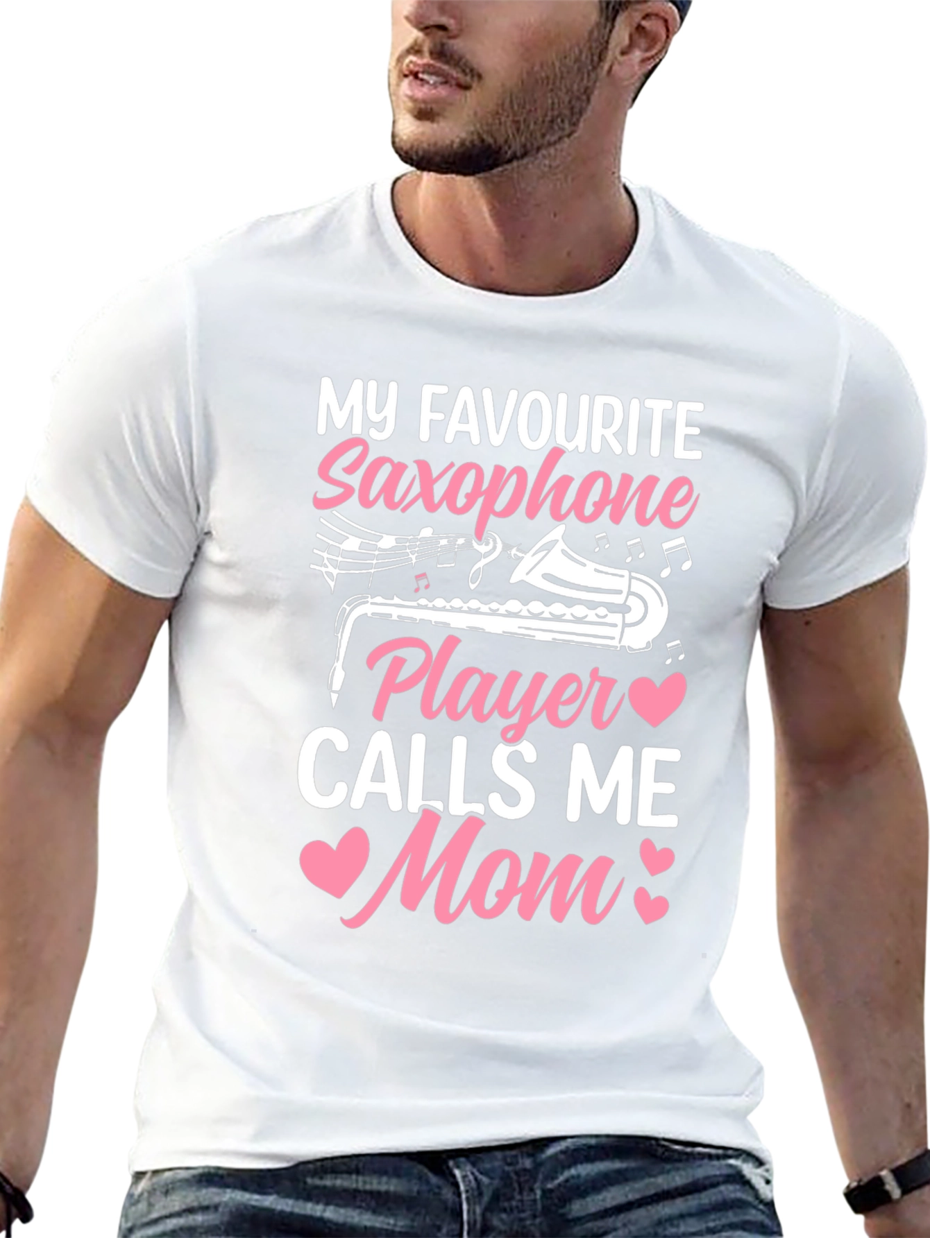 Saxophone Player Mom T-Shirt