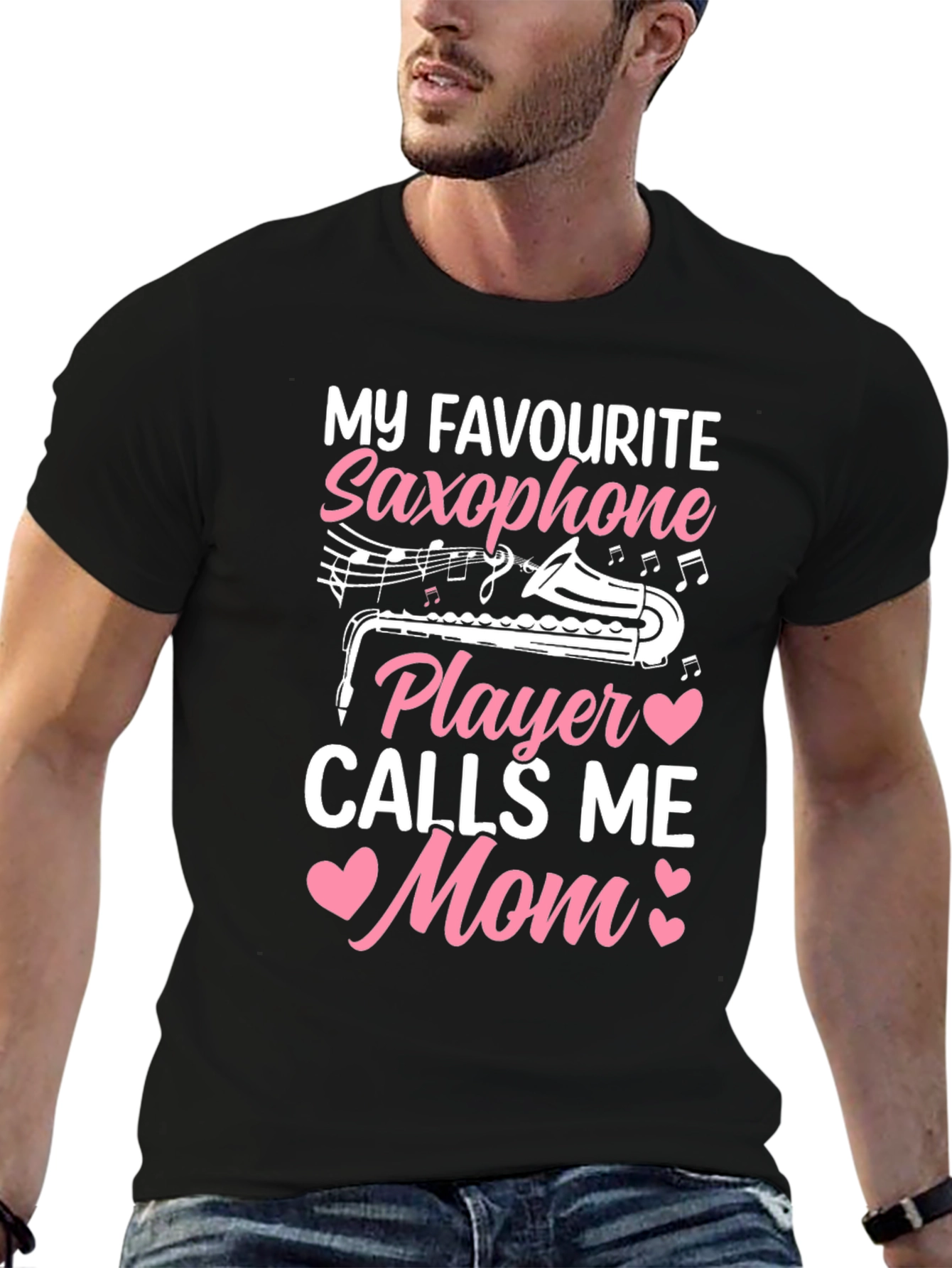 Saxophone Player Mom T-Shirt