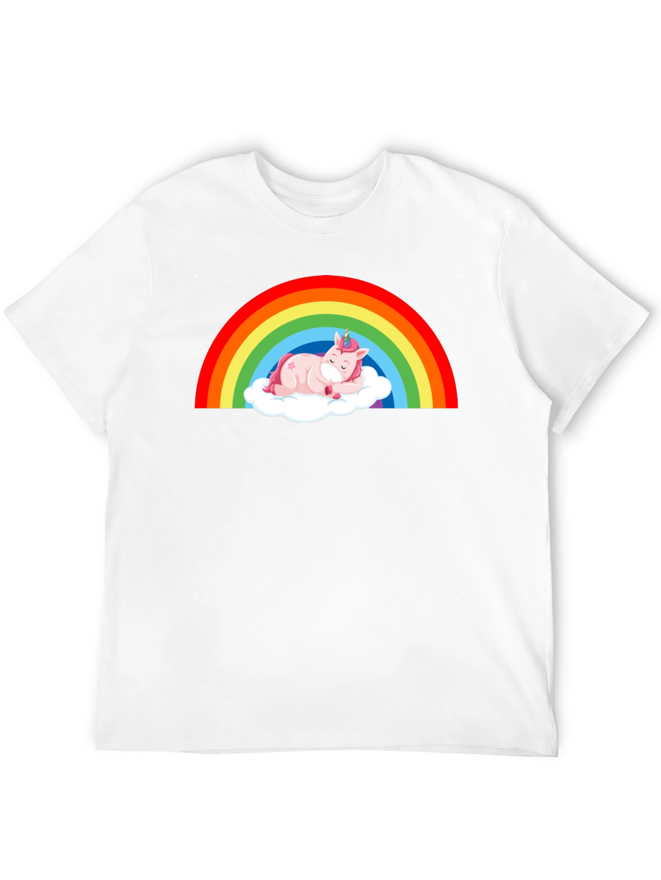 Rainbow Unicorn Nap T-Shirt