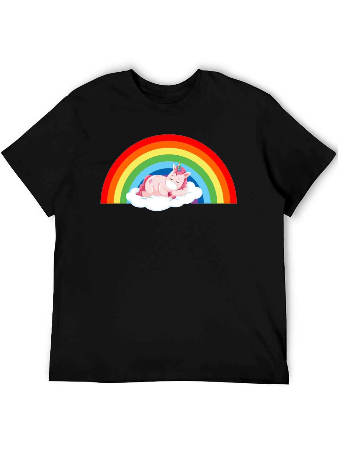 Rainbow Unicorn Nap T-Shirt