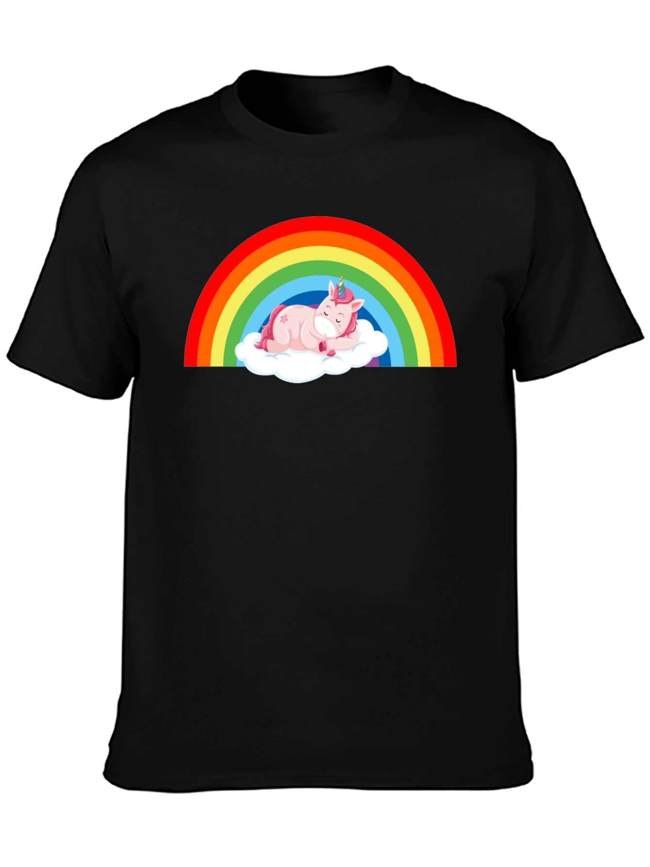 Rainbow Unicorn Nap T-Shirt