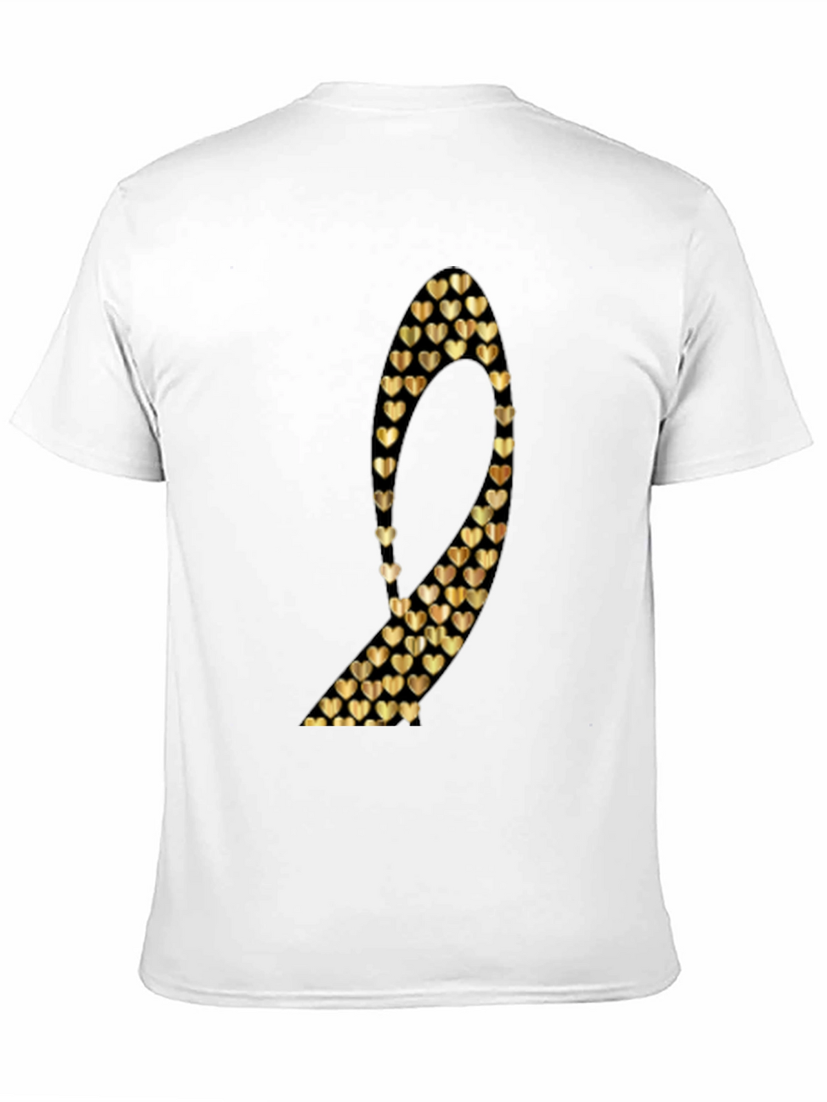 Gold Heart Number 9 T-Shirt
