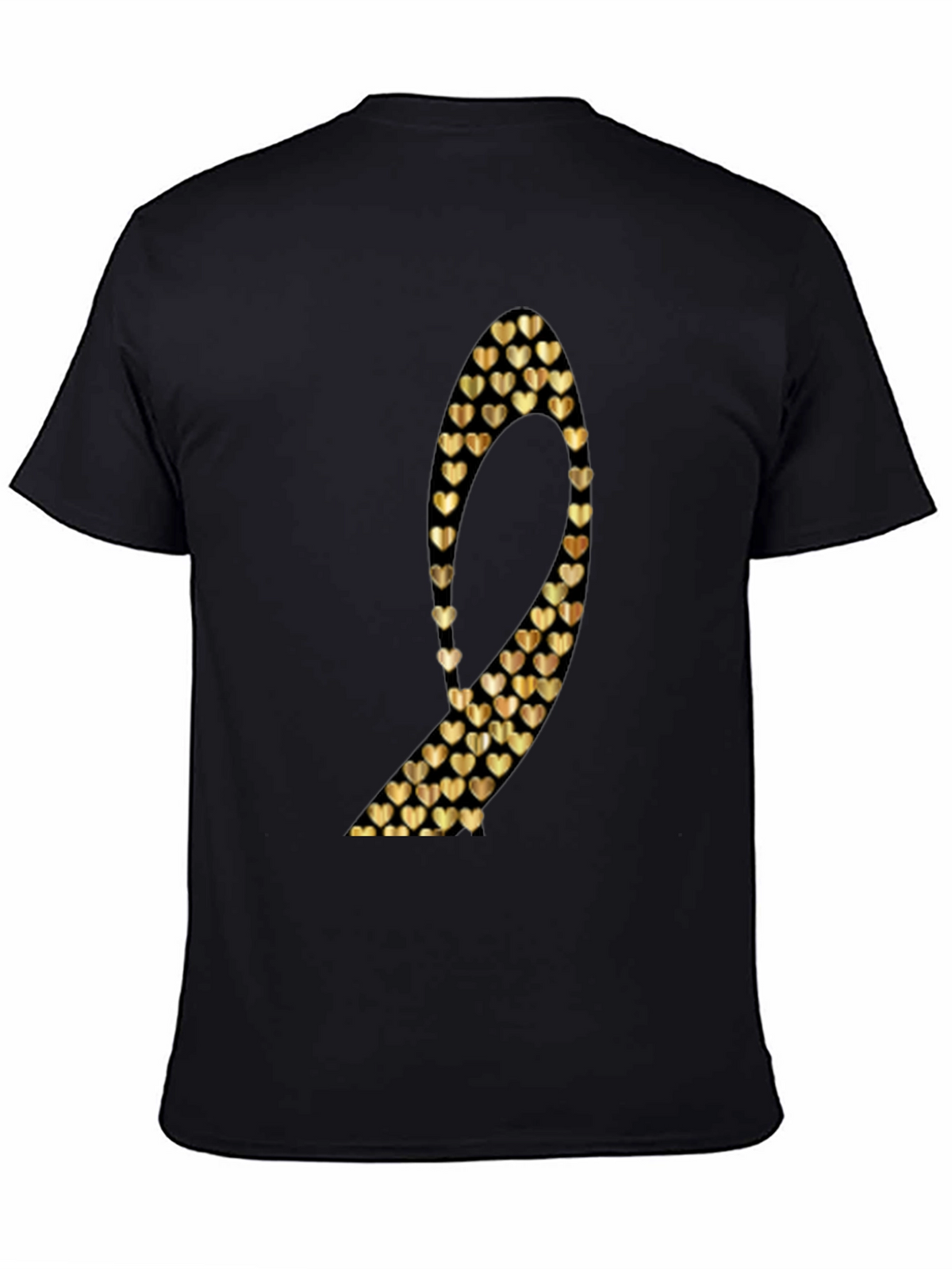 Gold Heart Number 9 T-Shirt