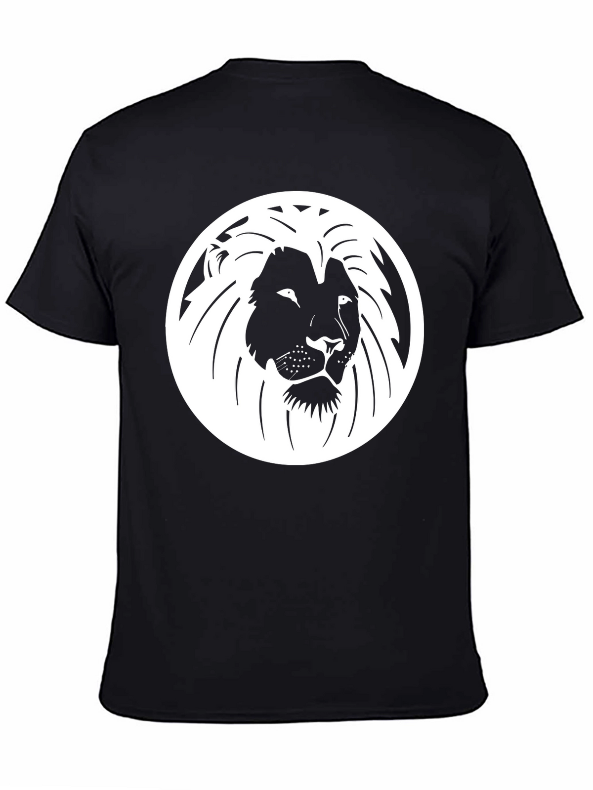 Lion Graphic Tee - Black T-Shirt