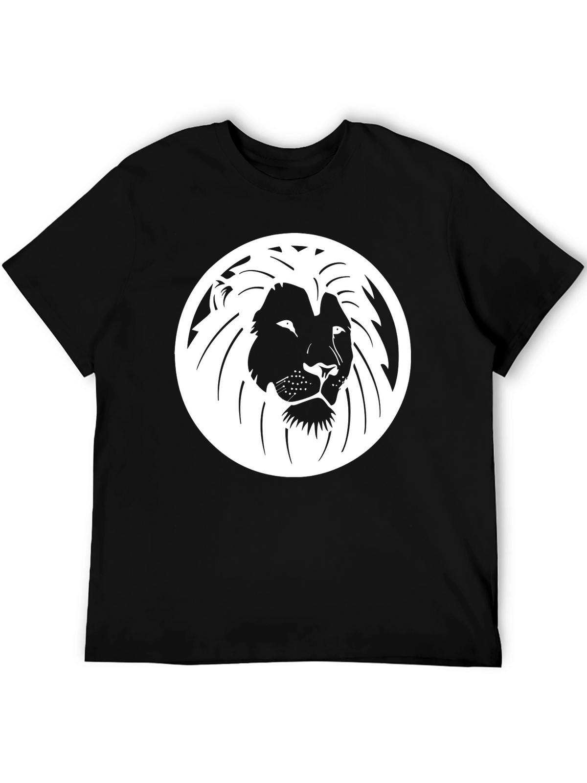 Lion Graphic Tee - Black T-Shirt