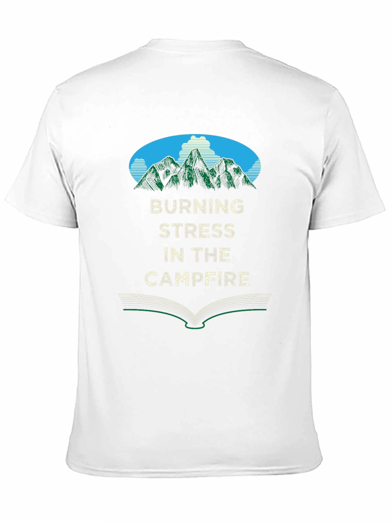 Burning Stress Campfire T-Shirt