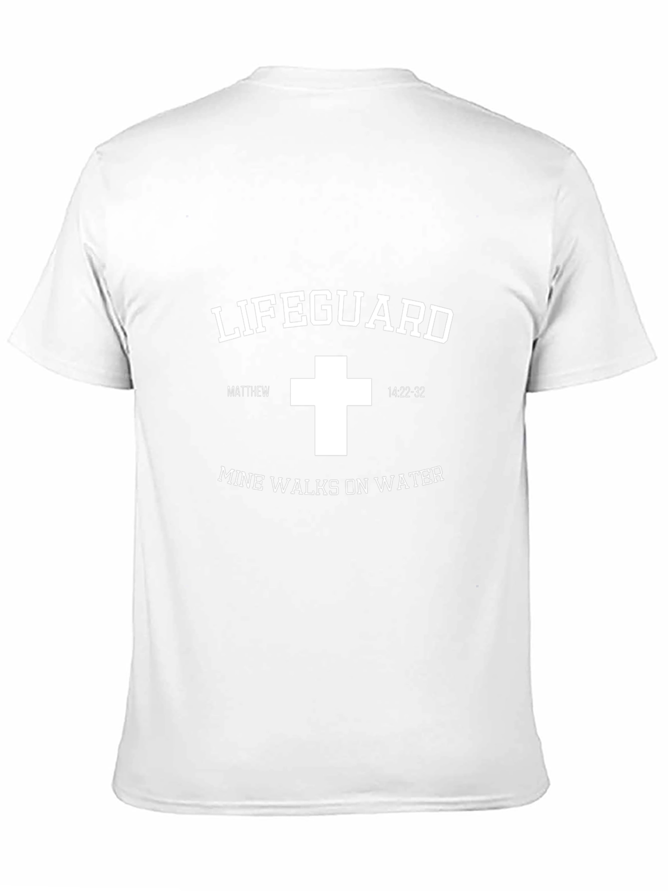 Lifeguard Jesus T-Shirt - Mine Walks on Water