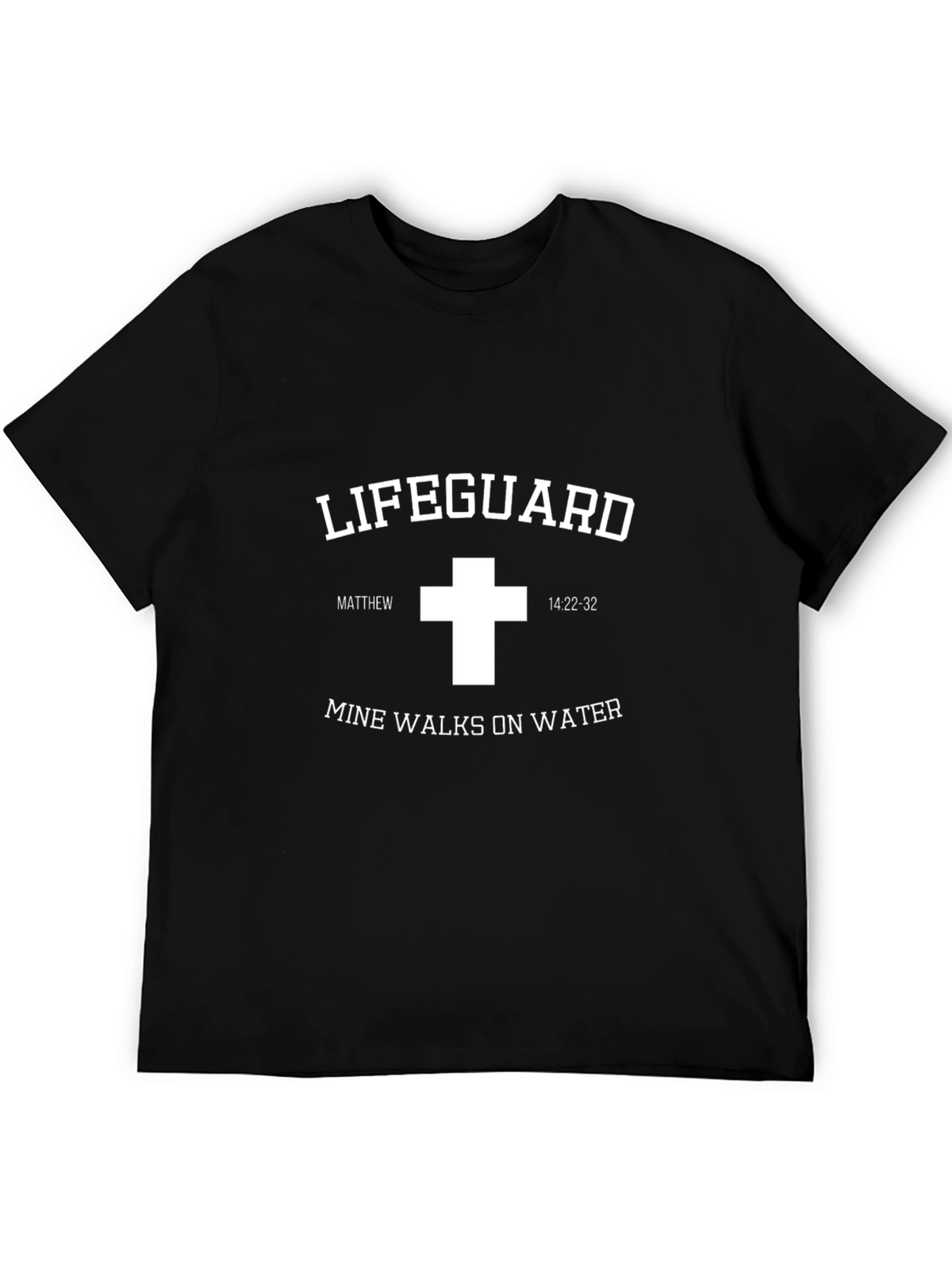 Lifeguard Jesus T-Shirt - Mine Walks on Water
