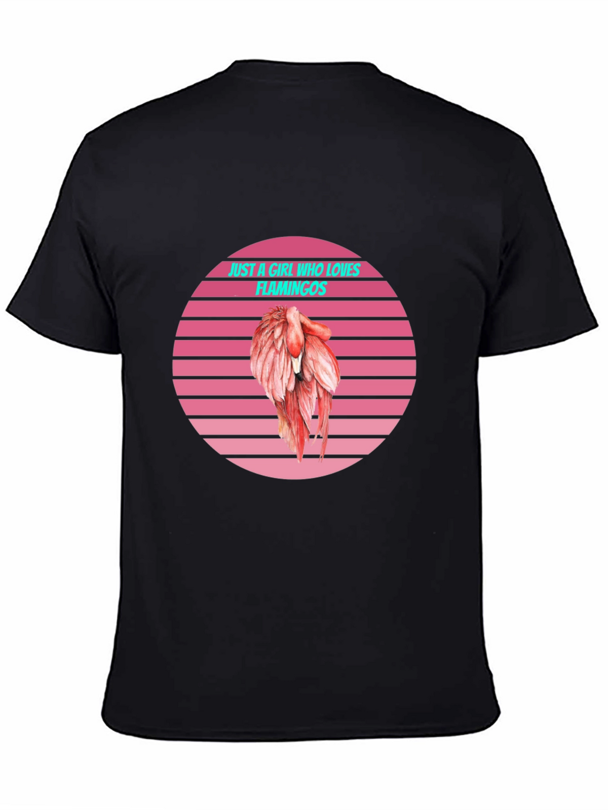 Just a Girl Who Loves Flamingos T-Shirt