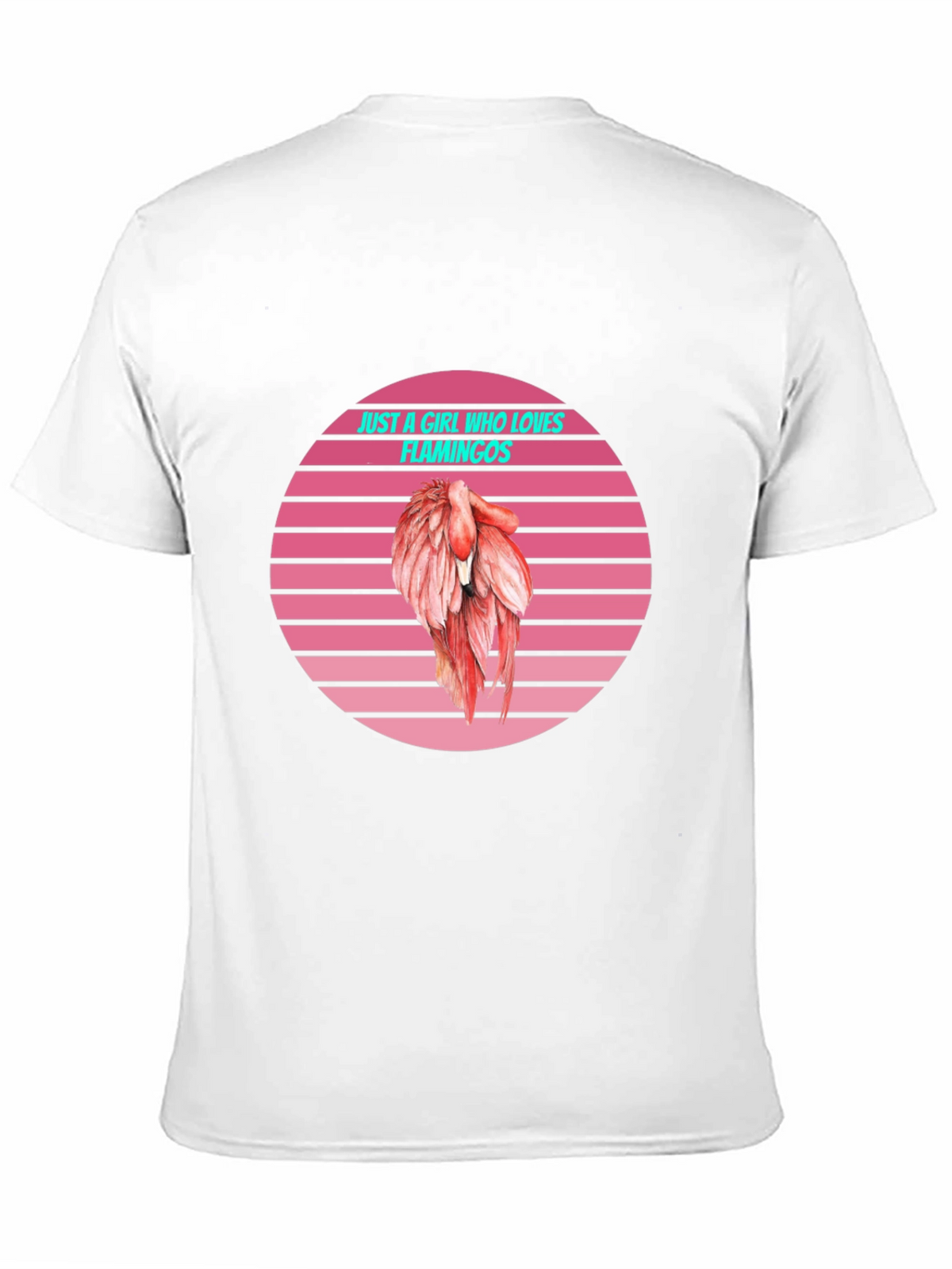 Just a Girl Who Loves Flamingos T-Shirt