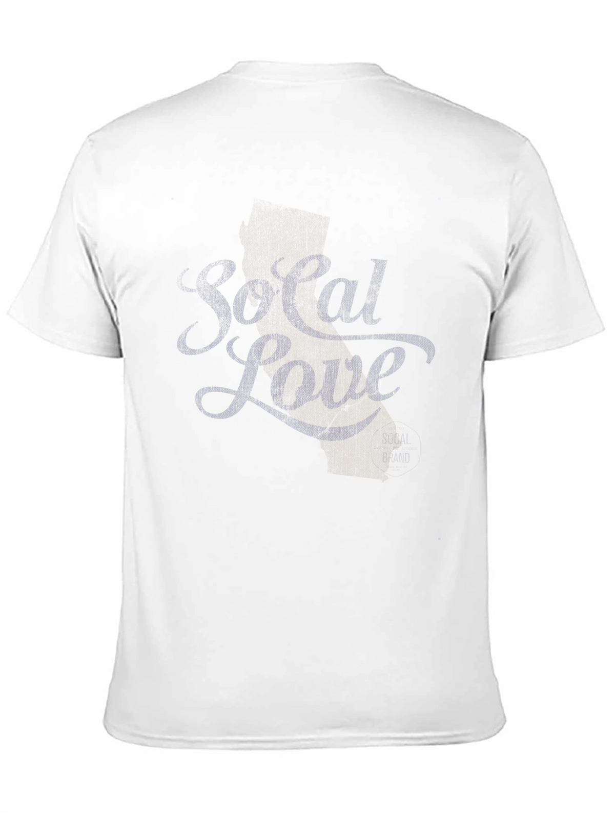 Stylish Black Graphic Tee - California Love