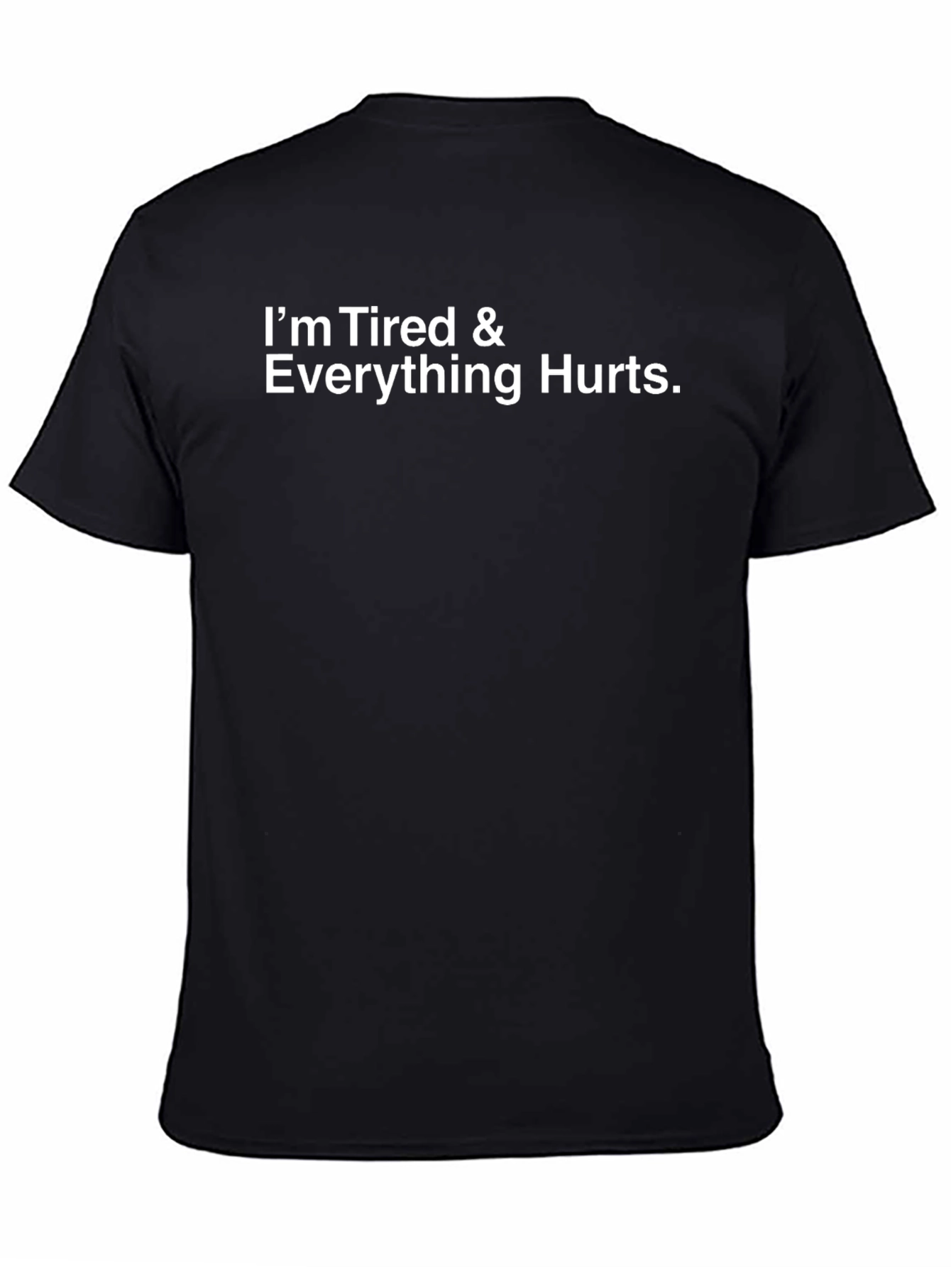 Tired & Hurts Graphic Tee - Black