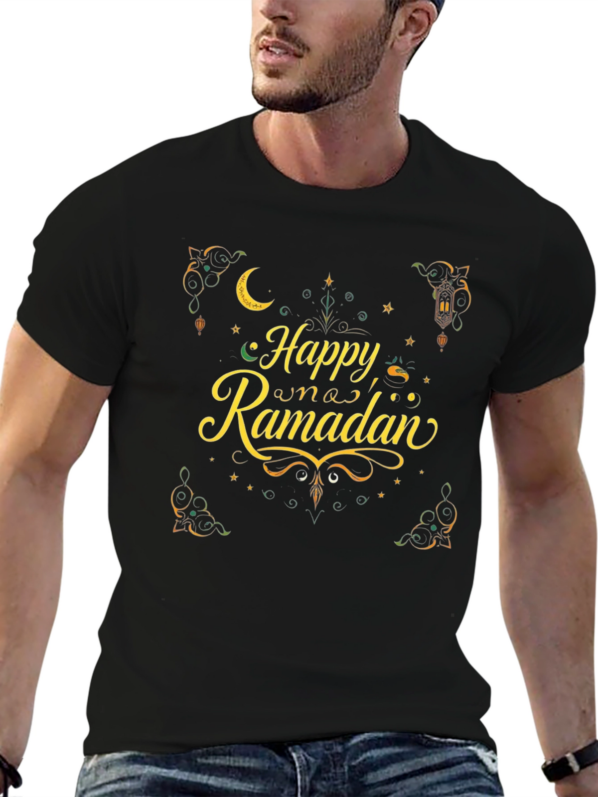 Happy Ramadan Graphic T-Shirt
