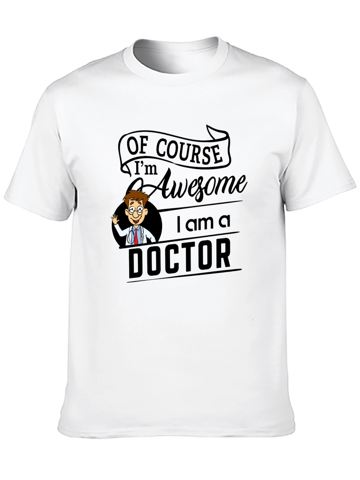 Awesome Doctor T-Shirt - Black