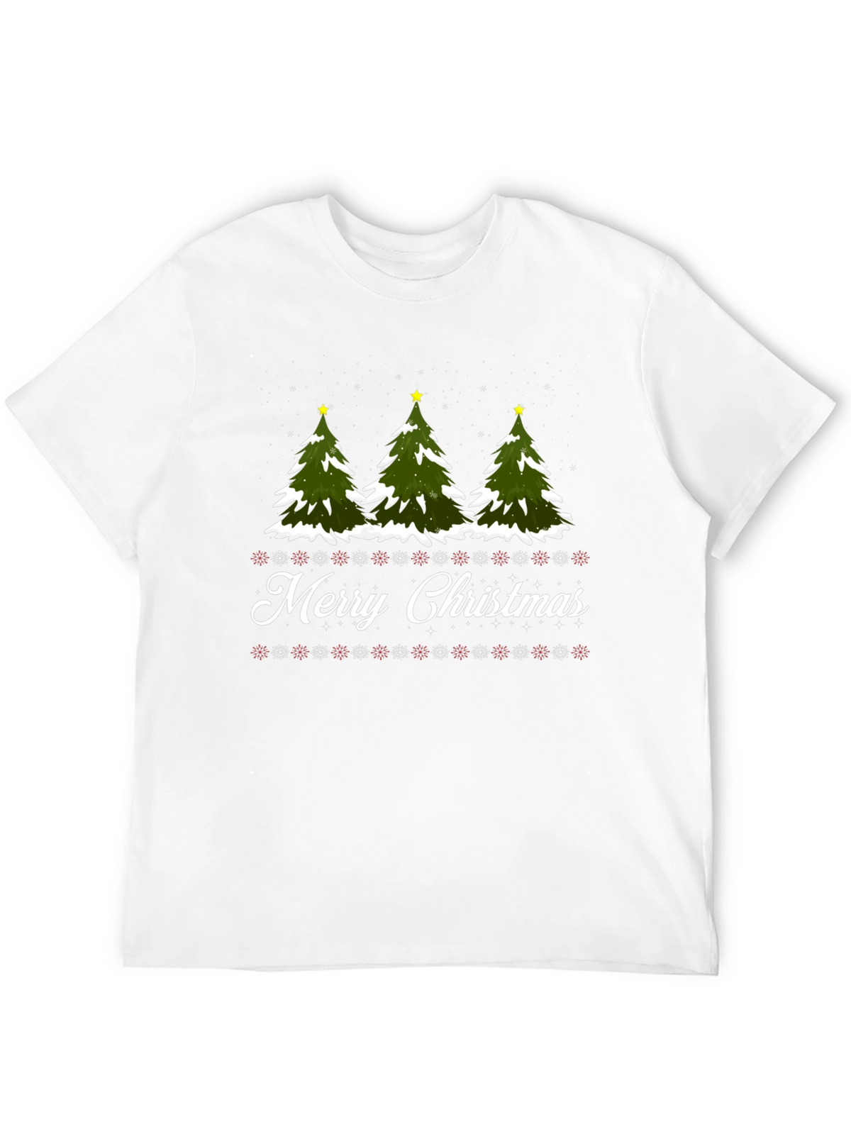 Merry Christmas Tree Graphic Tee