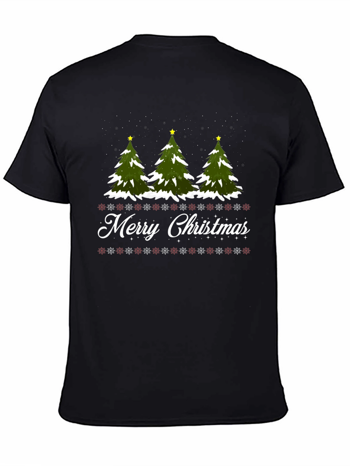 Merry Christmas Tree Graphic Tee