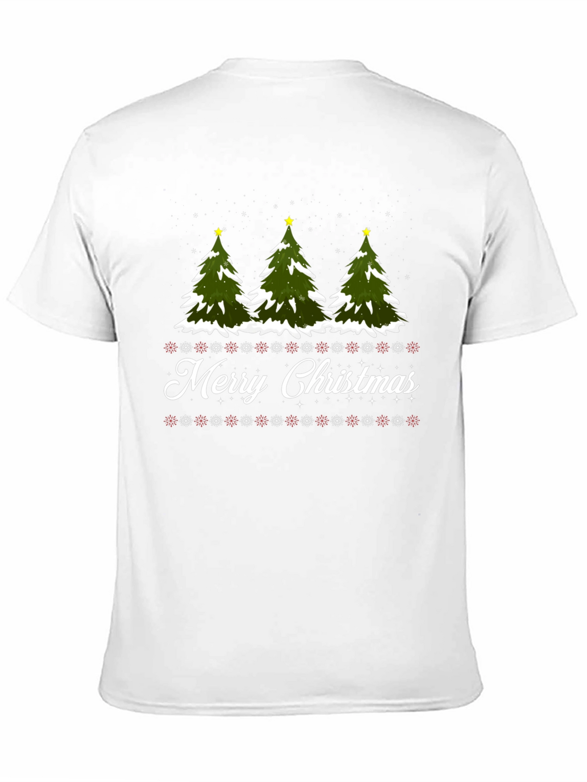 Merry Christmas Tree Graphic Tee