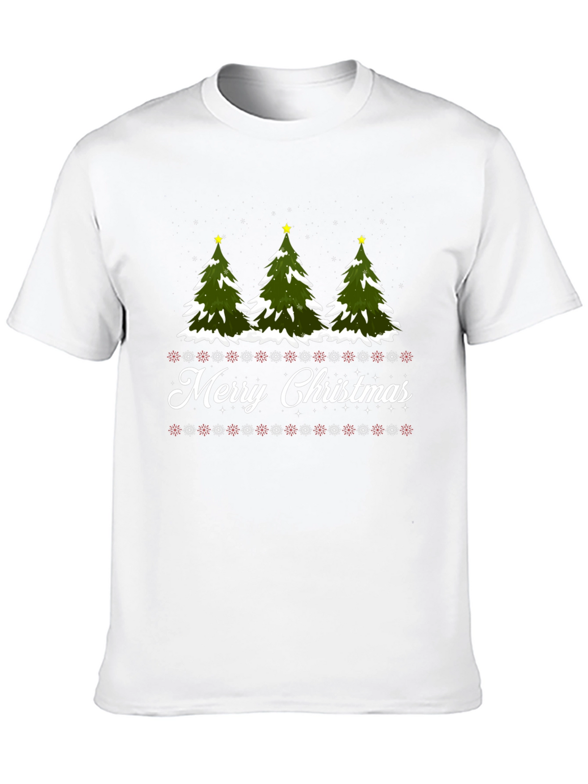 Merry Christmas Tree Graphic Tee